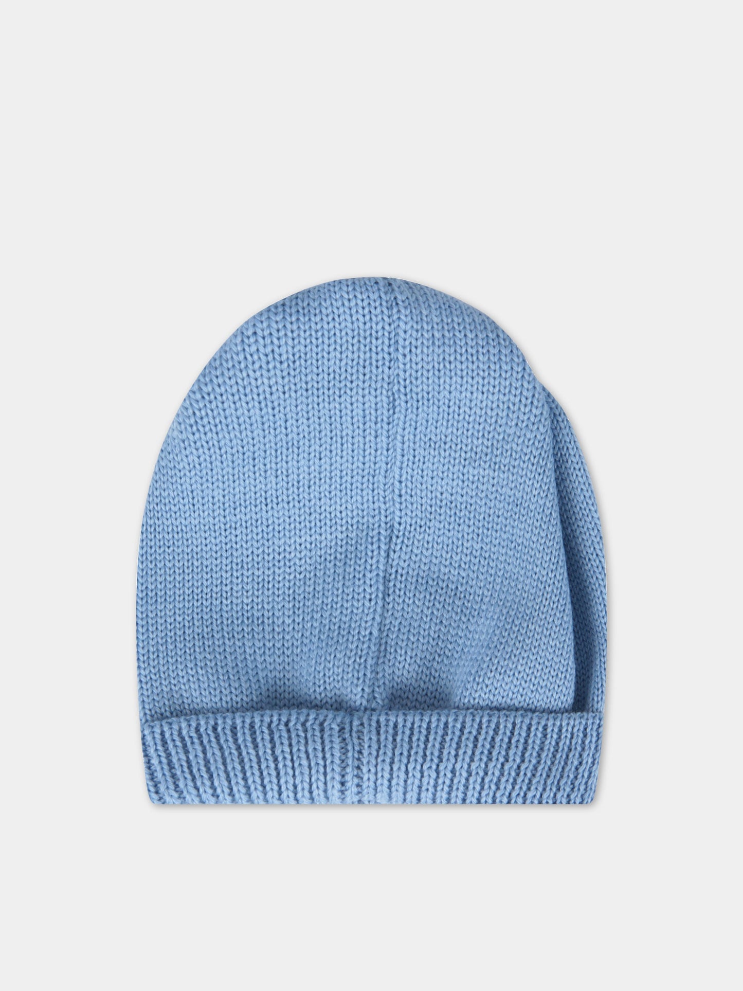 Cappello azzurro per neonato,Little Bear,1006 AZZURRO