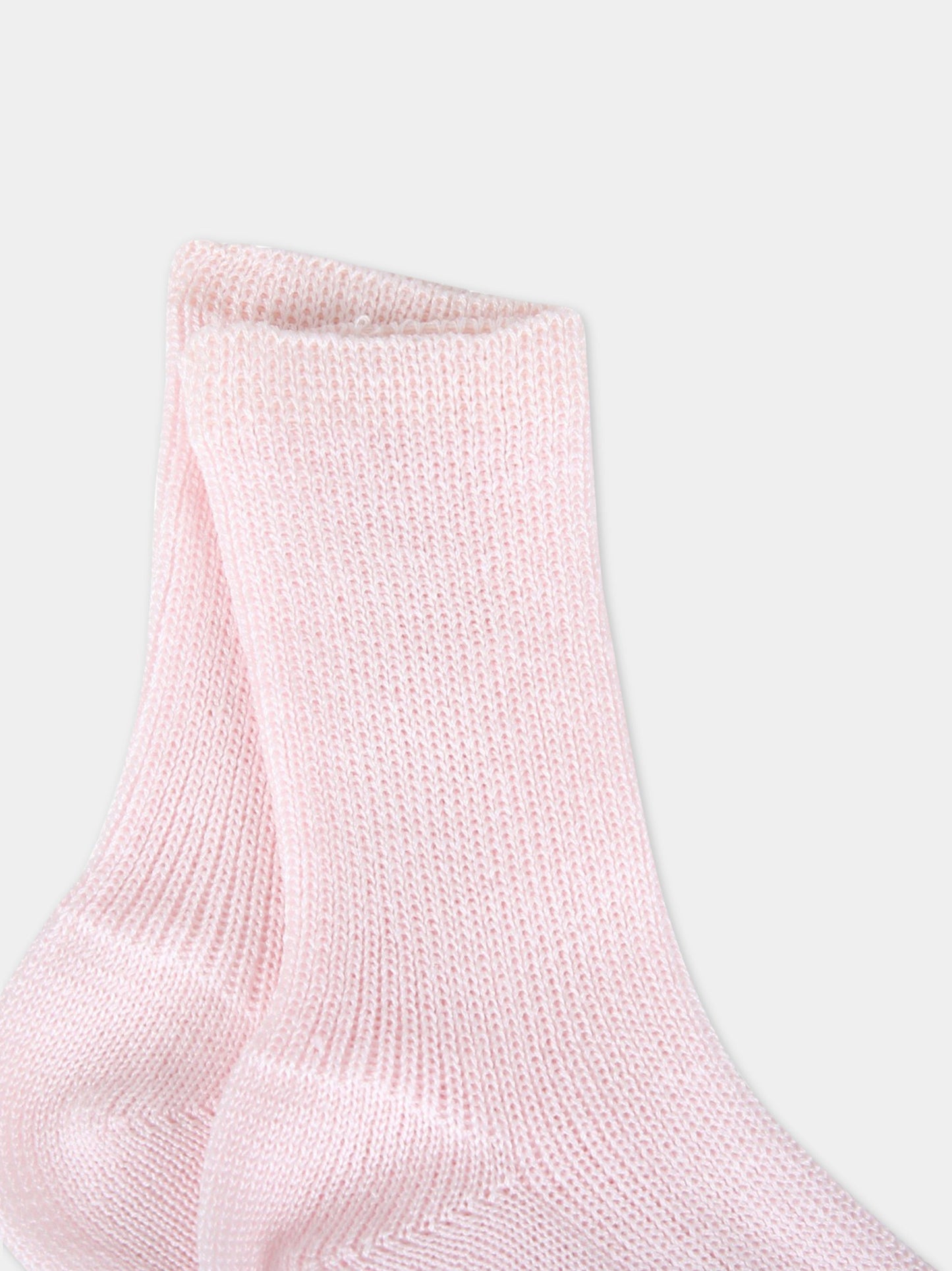 Calze rosa per neonata,Story Loris,8003 2R