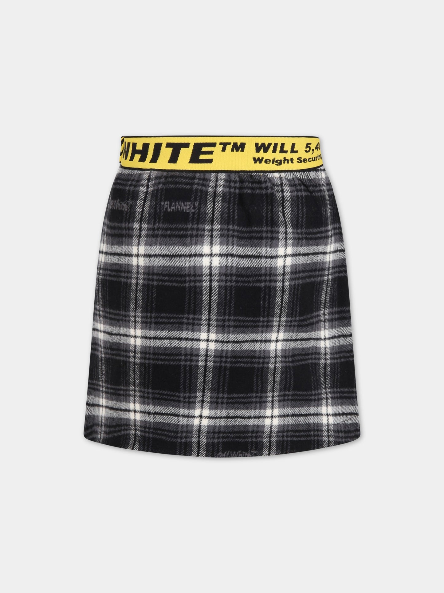 Gonna multicolor per bambina con loghi,Off White,OGCC003F21FAB002 1018