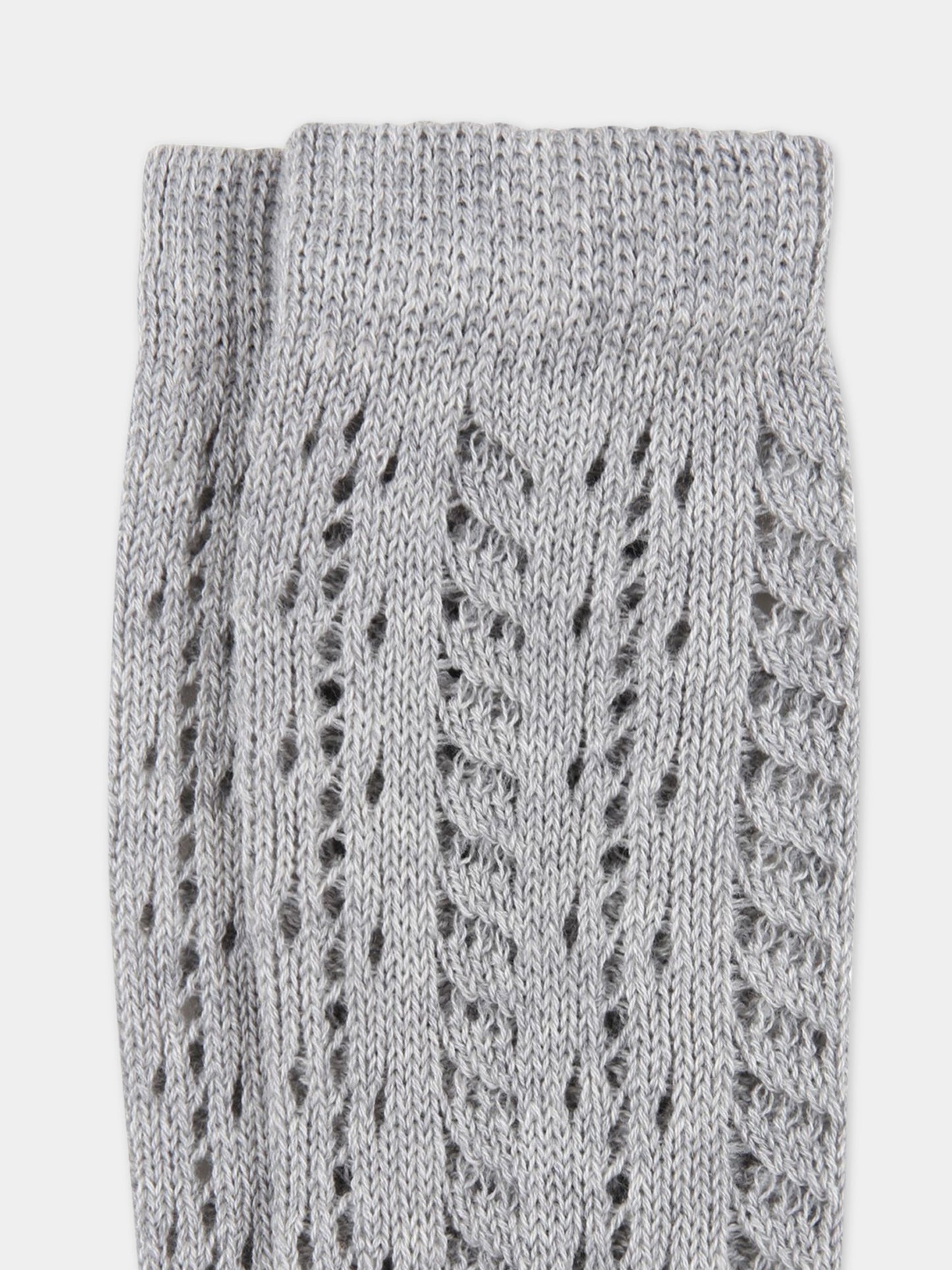 Calze grigie per bambina,Story Loris,3060 N4