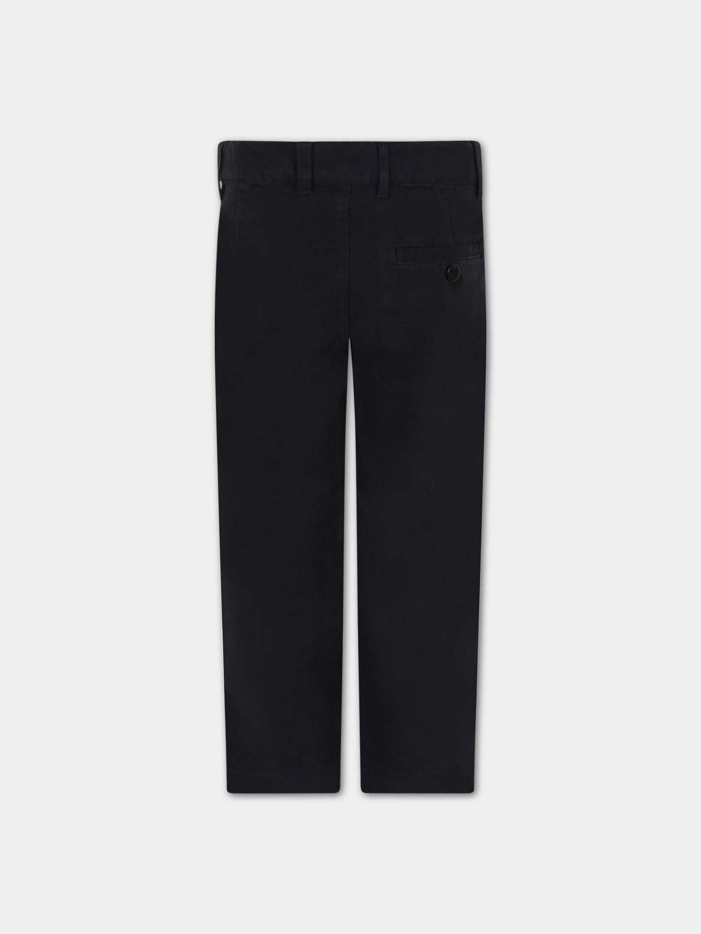 Pantaloni blu per bambino con patch,Bellerose,WILSON R0844