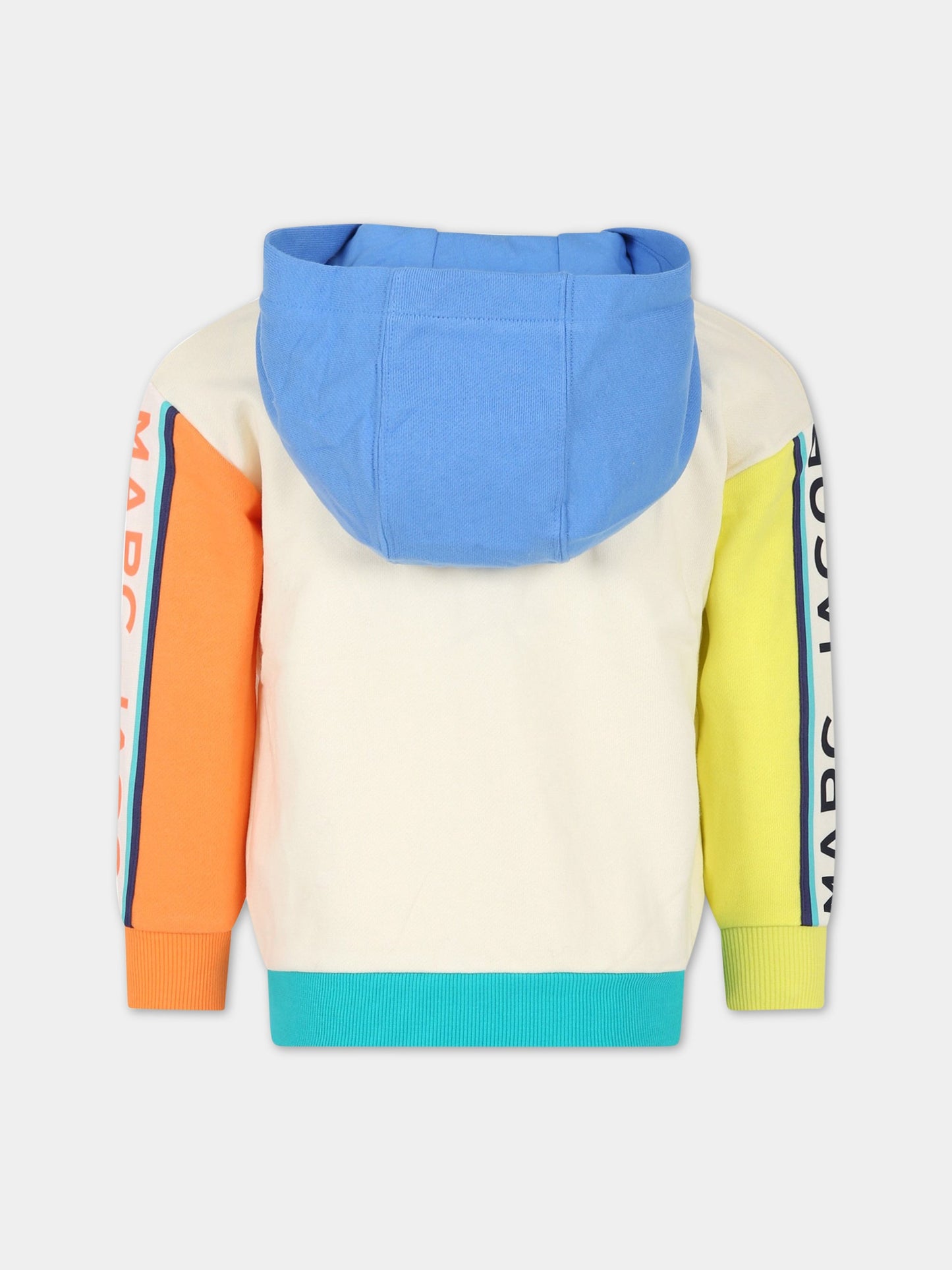 Felpa multicolor per bambino con logo multicolor,Little Marc Jacobs,W25579 140