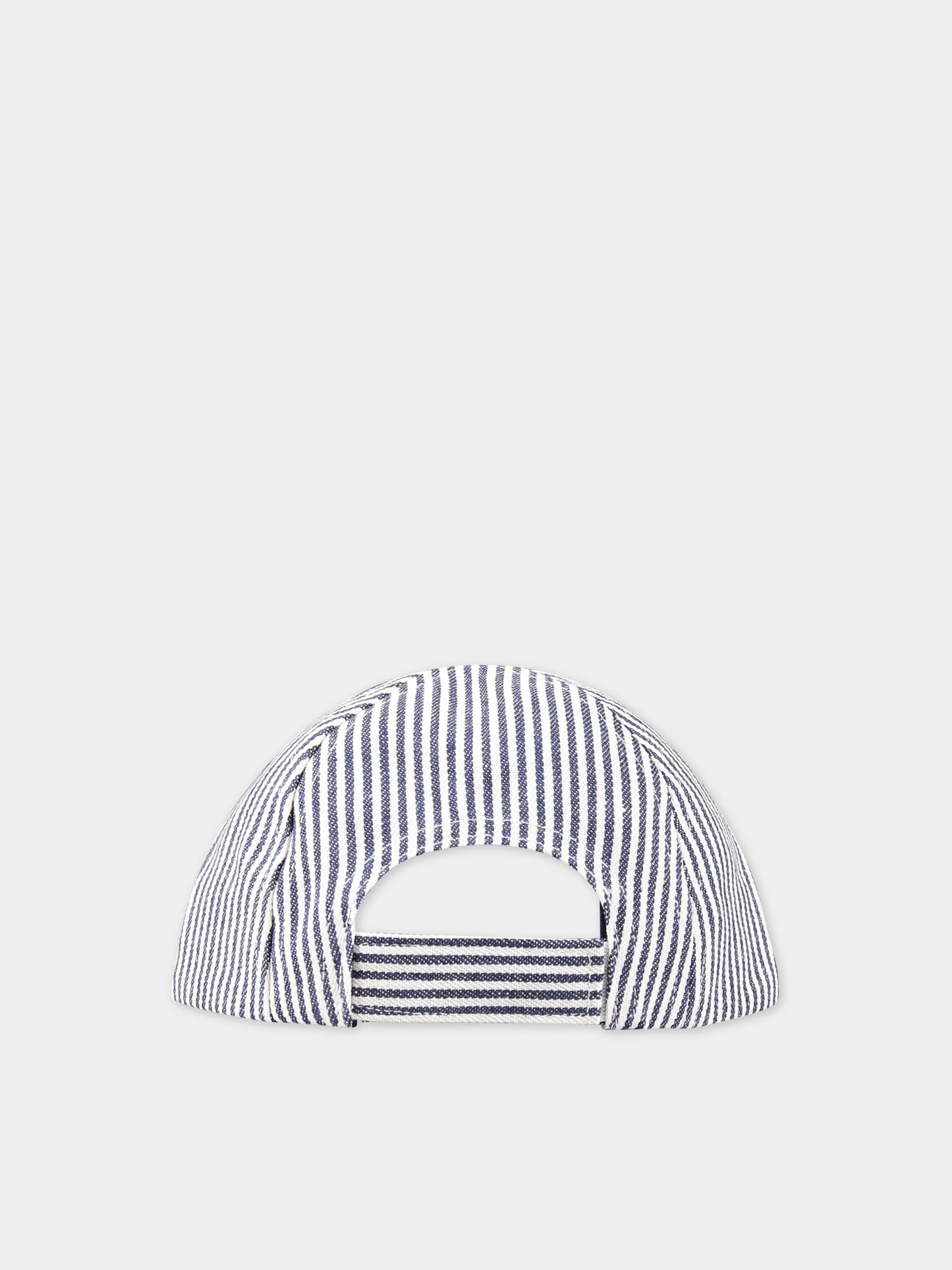 Cappello multicolor neonato con scritta Petit Bateau family ,Petit Bateau,A06QU MEDIEVAL/MARSHMALLOW