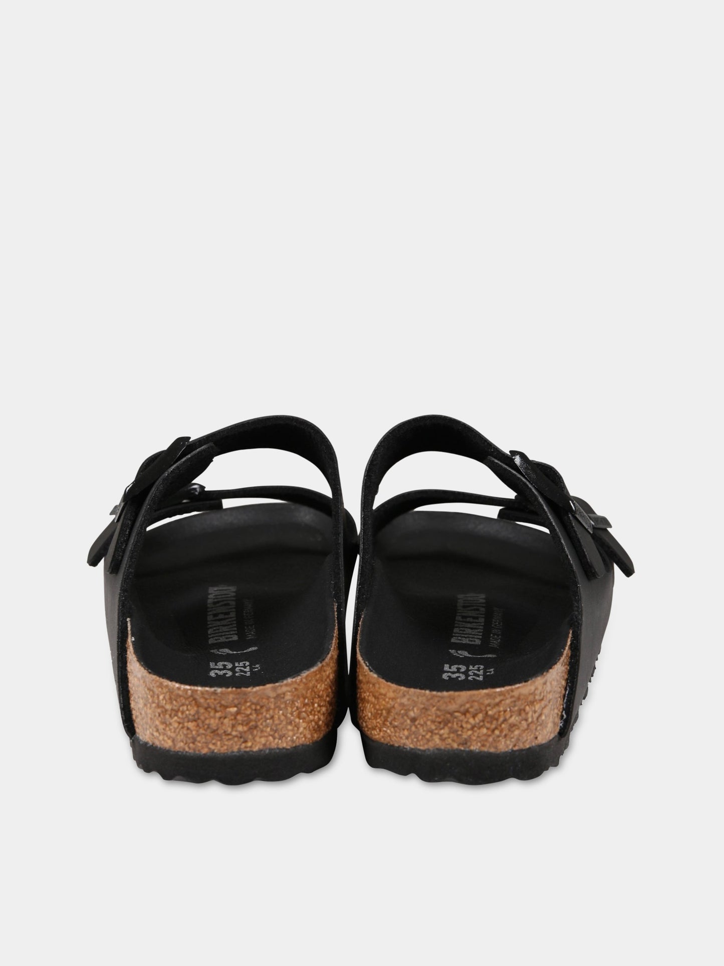 Sandali neri Arizona BS donna con logo,Birkenstock,1019069