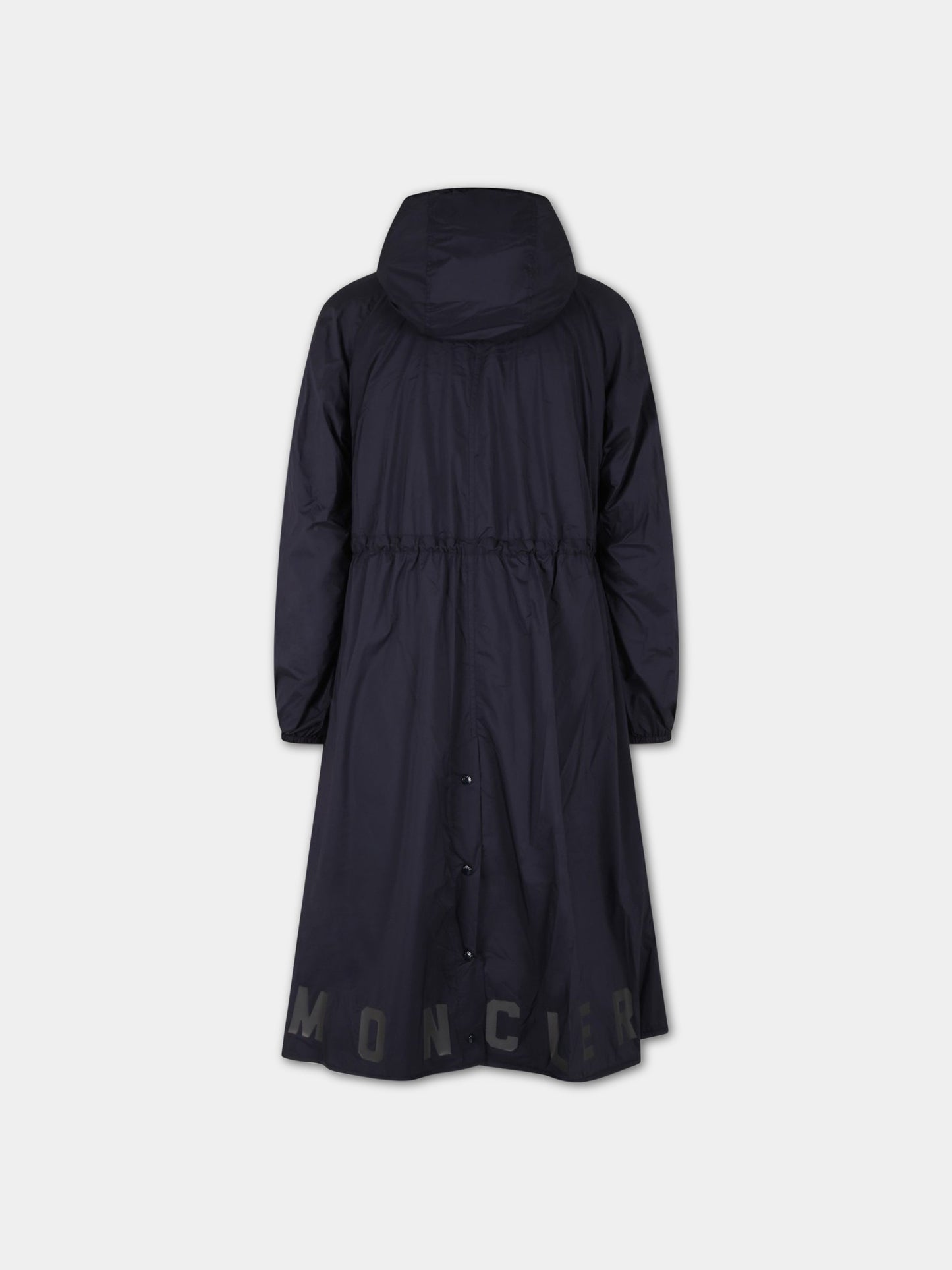 Impermeabile Lins per bambini con patch logato,Moncler Kids,954 1C00018 53333 742