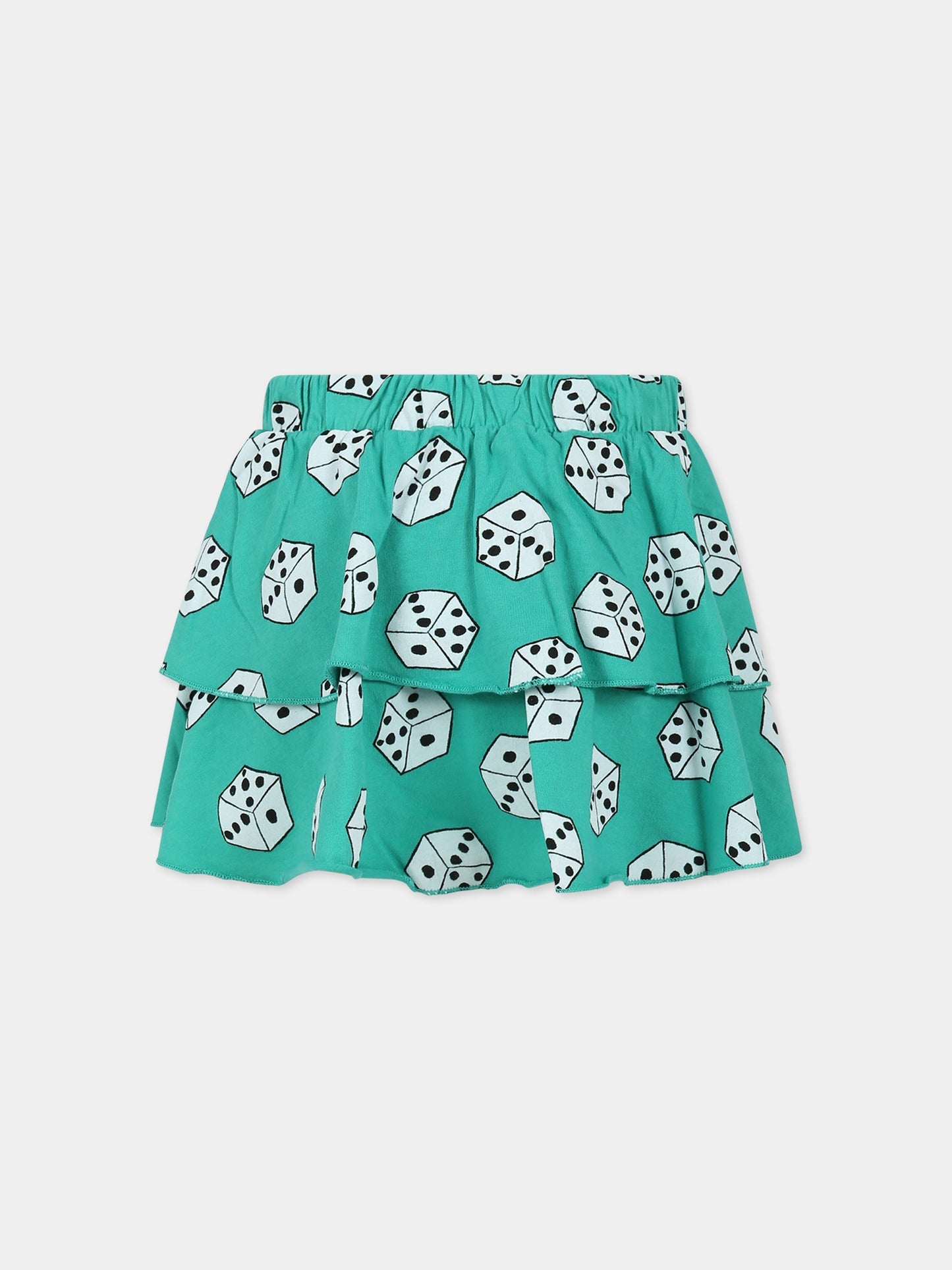 Gonna multicolor per bambina con stampa,Weekend House Kids,761