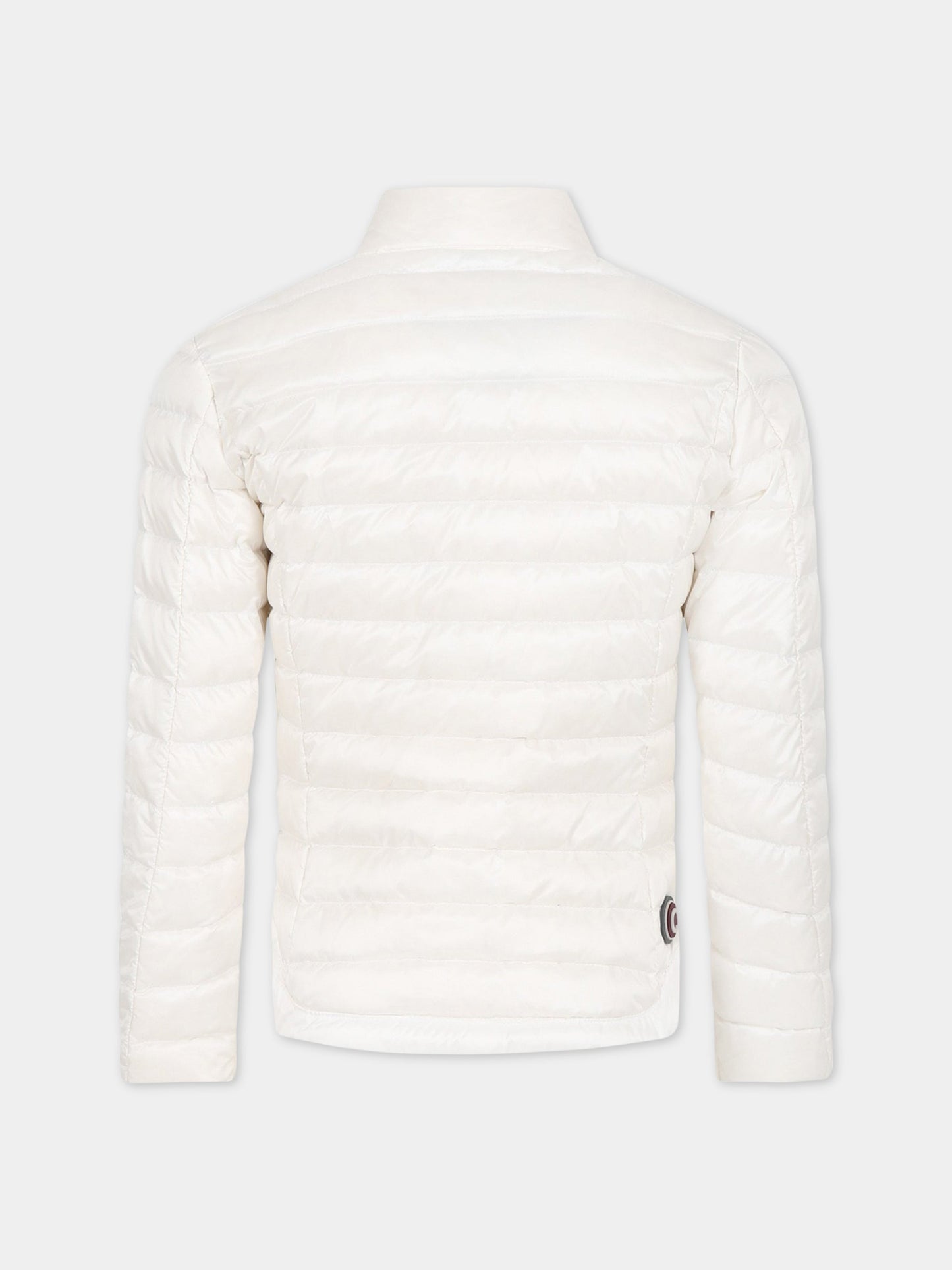 Piumino bianco per bambina con logo,Colmar Originals Kids,3457U 9VX 01