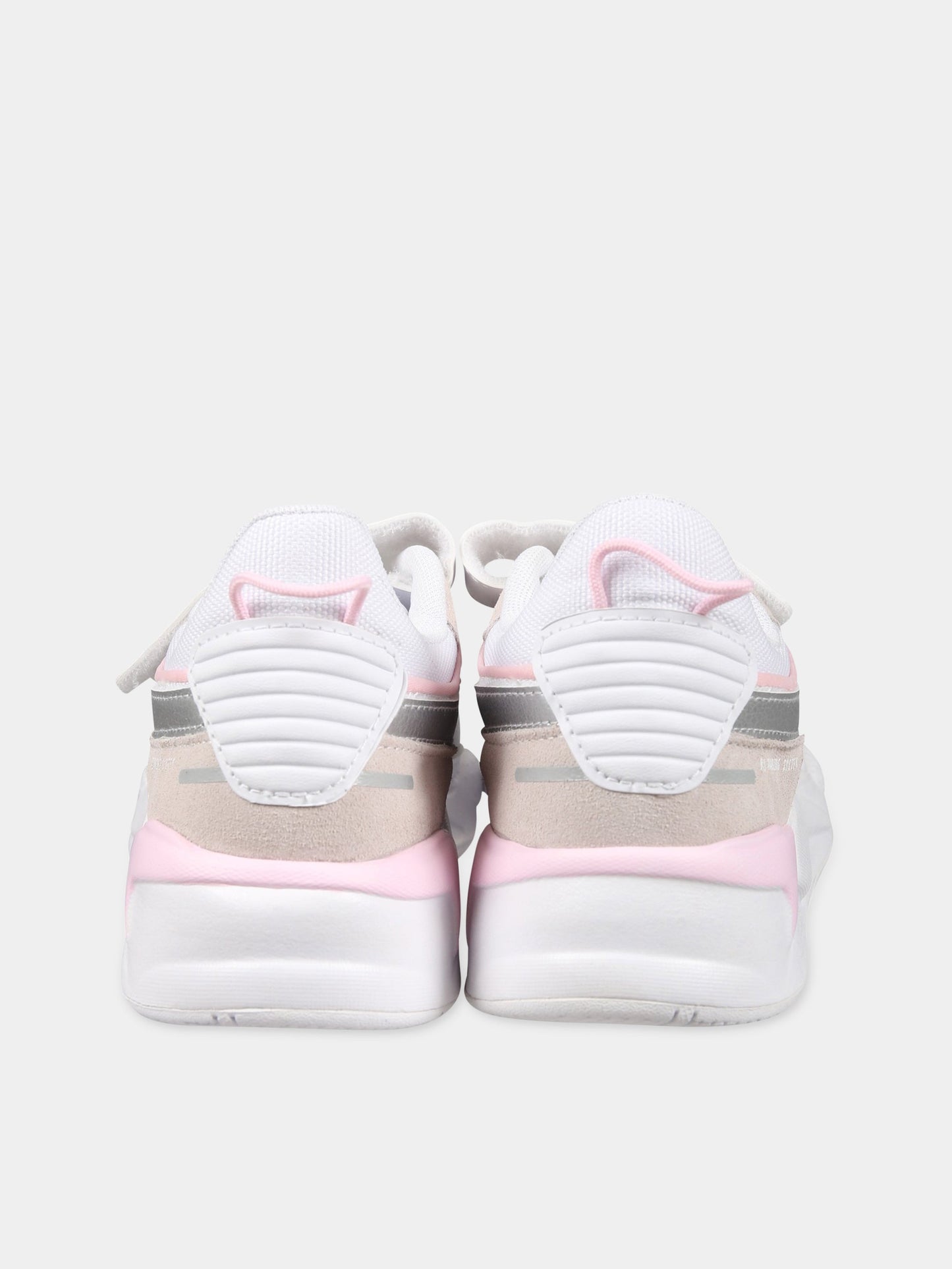 Sneakers bianche per bambina con logo,Puma,PU391985 391985 01