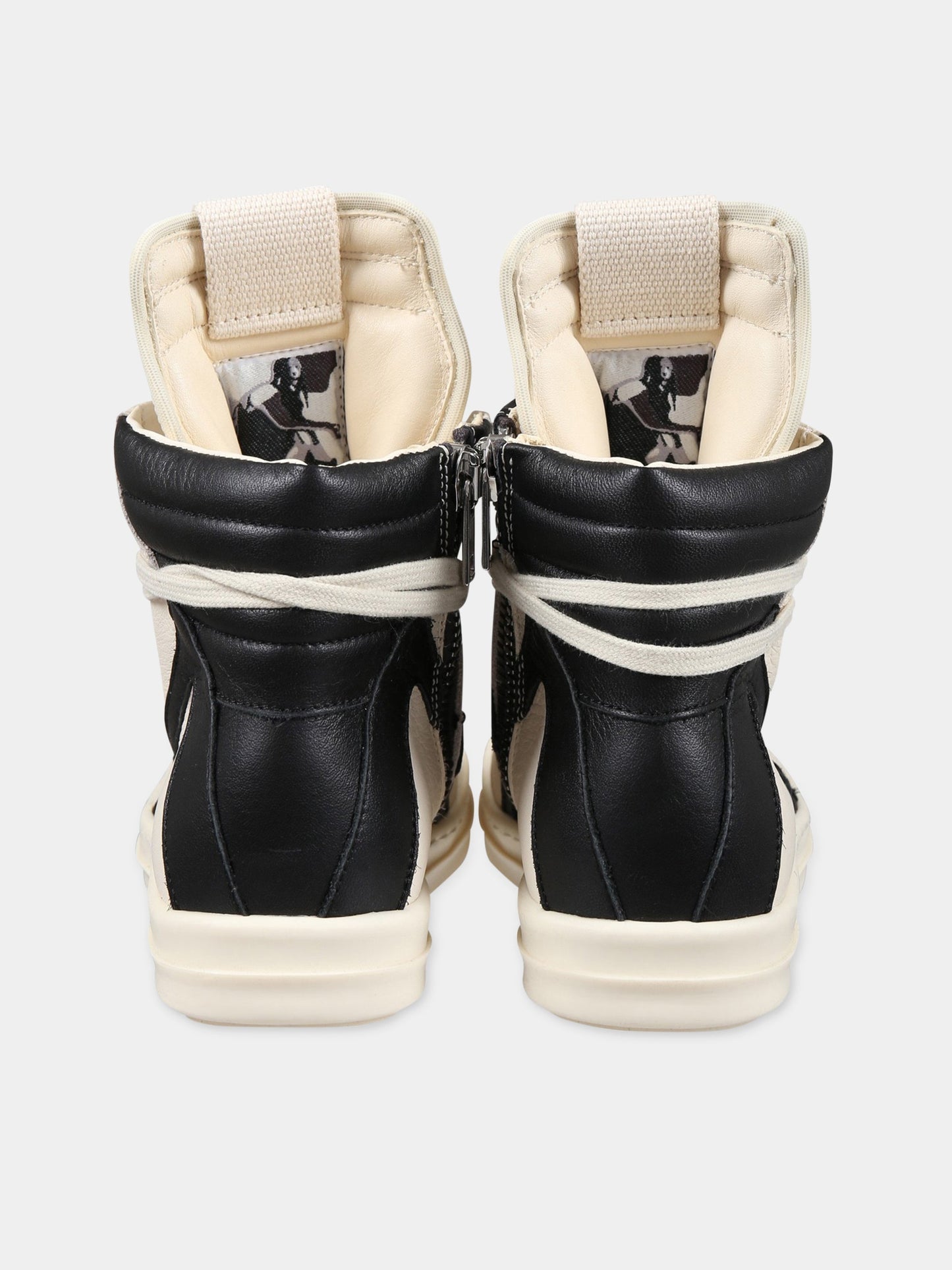 Sneakers beige per bambini,Rick Owens,BG01C7897 LMU 1191