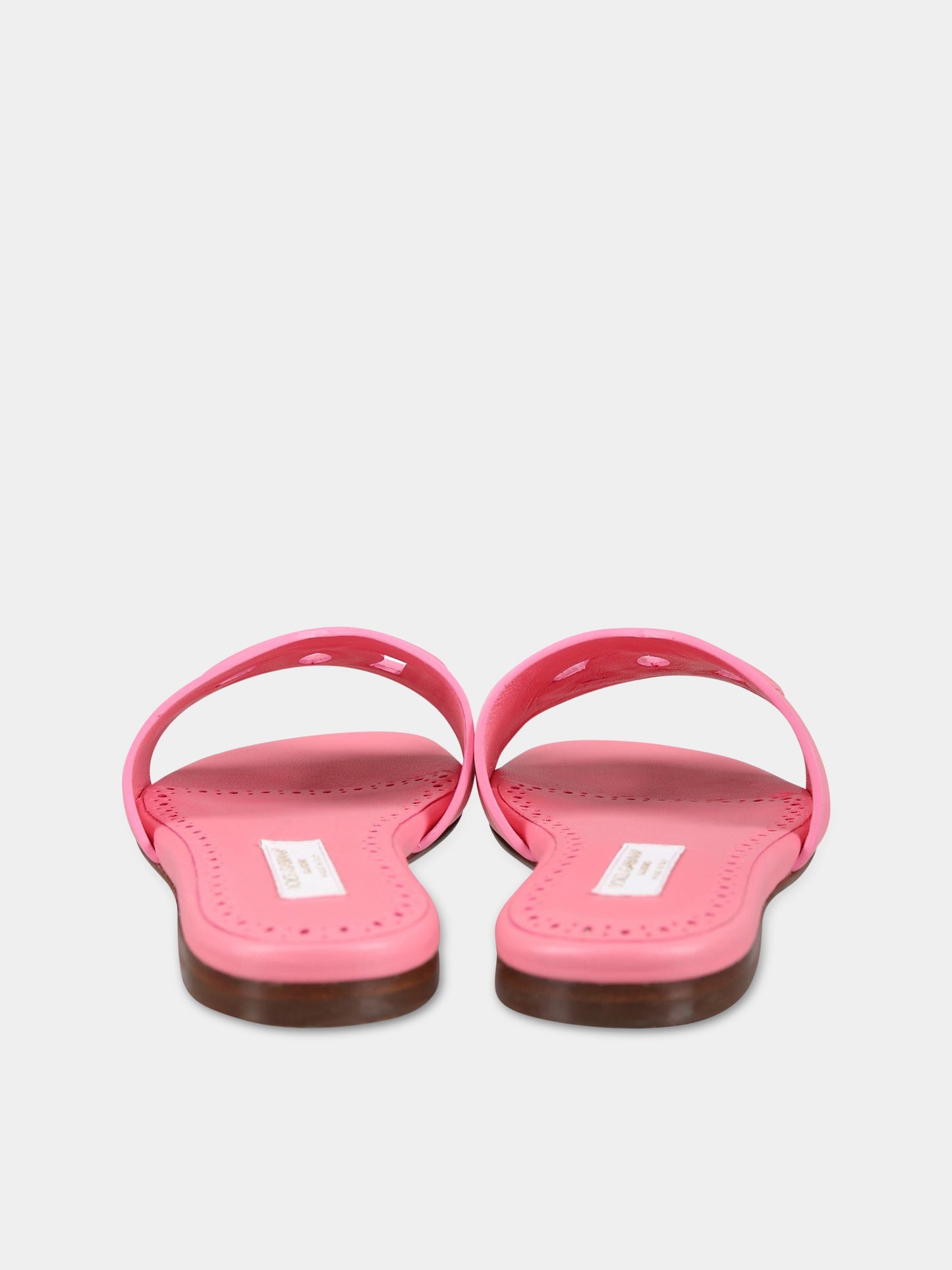 Sandali rosa per bambina con logo,Dolce & Gabbana Kids,D11032 A1735 87141