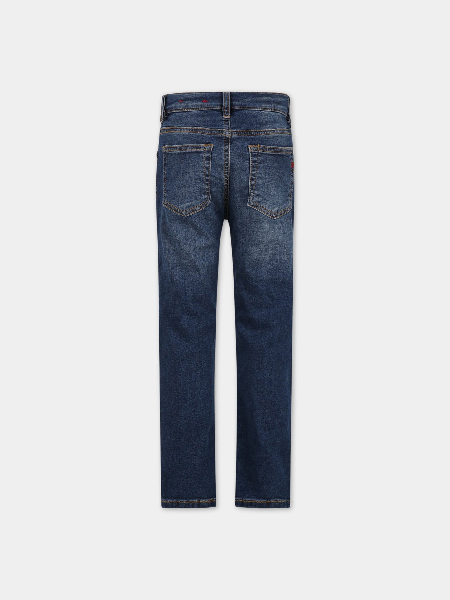 Jeans blu per bambino con logo,Diesel,J00809 KXBD1 K01