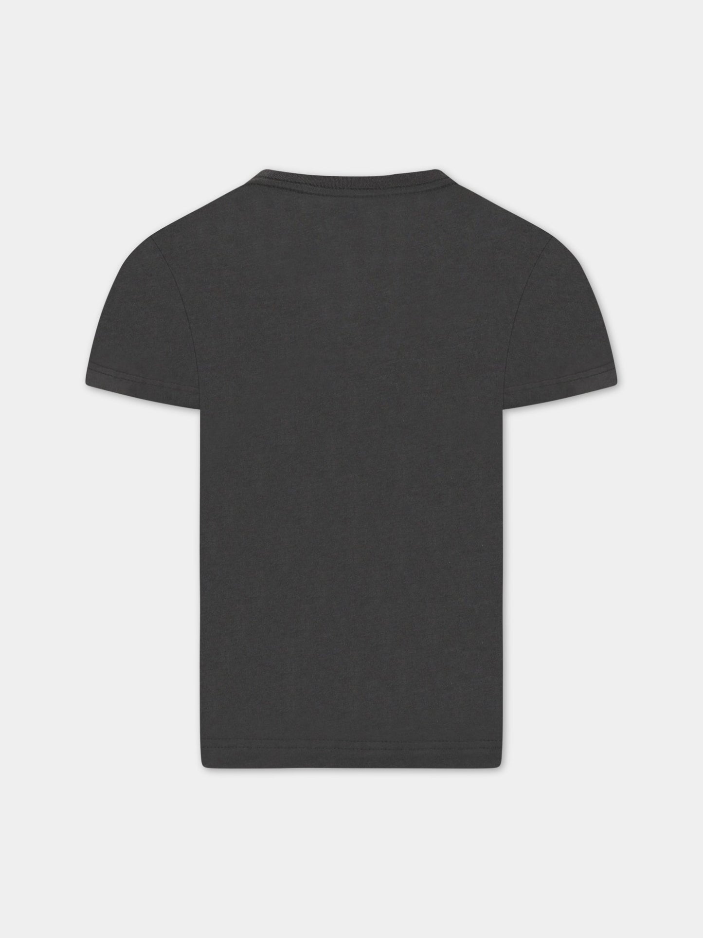 T-shirt verde per bambino con logo,Levi's Kids,9EF704 G8O