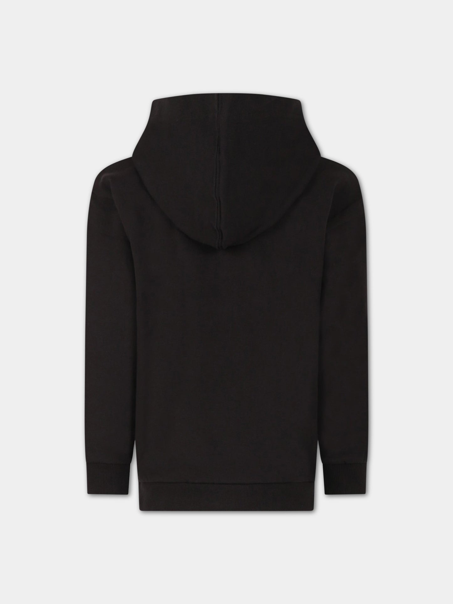 Felpa nera per bambino con stampa Minecraft e logo,Puma,670362 51