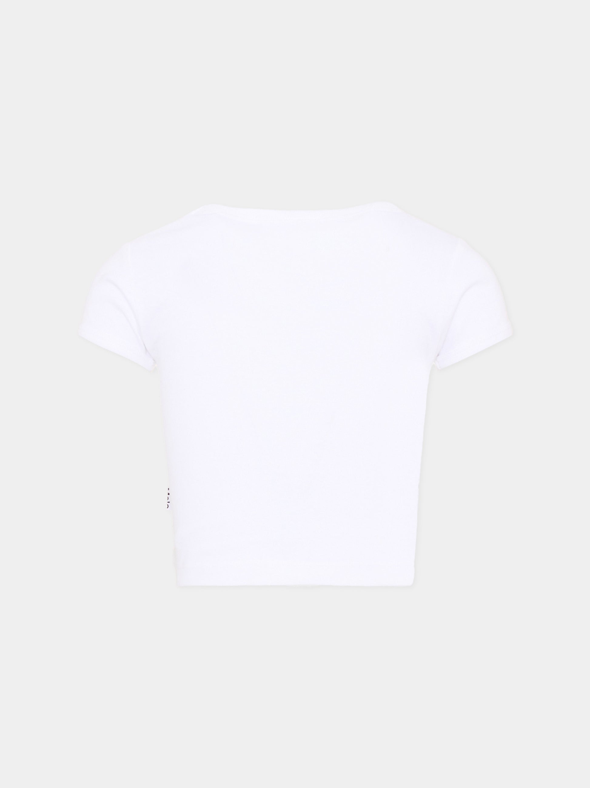 T-shirt bianca Rizzo per bambina,Molo,2S26A224 5636