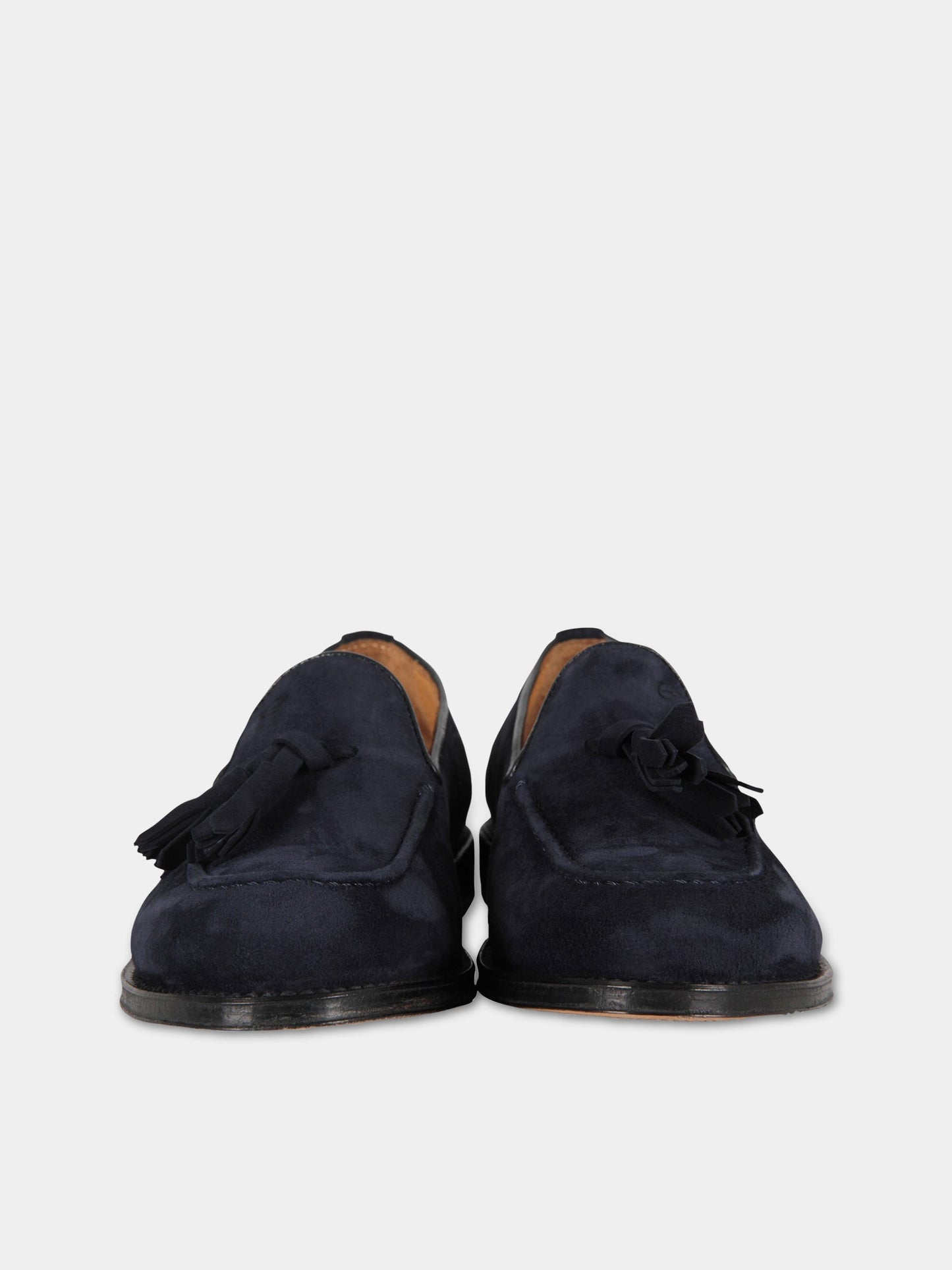 Mocassini blu per bambino con nappine,Gallucci Kids,J07014AG384809