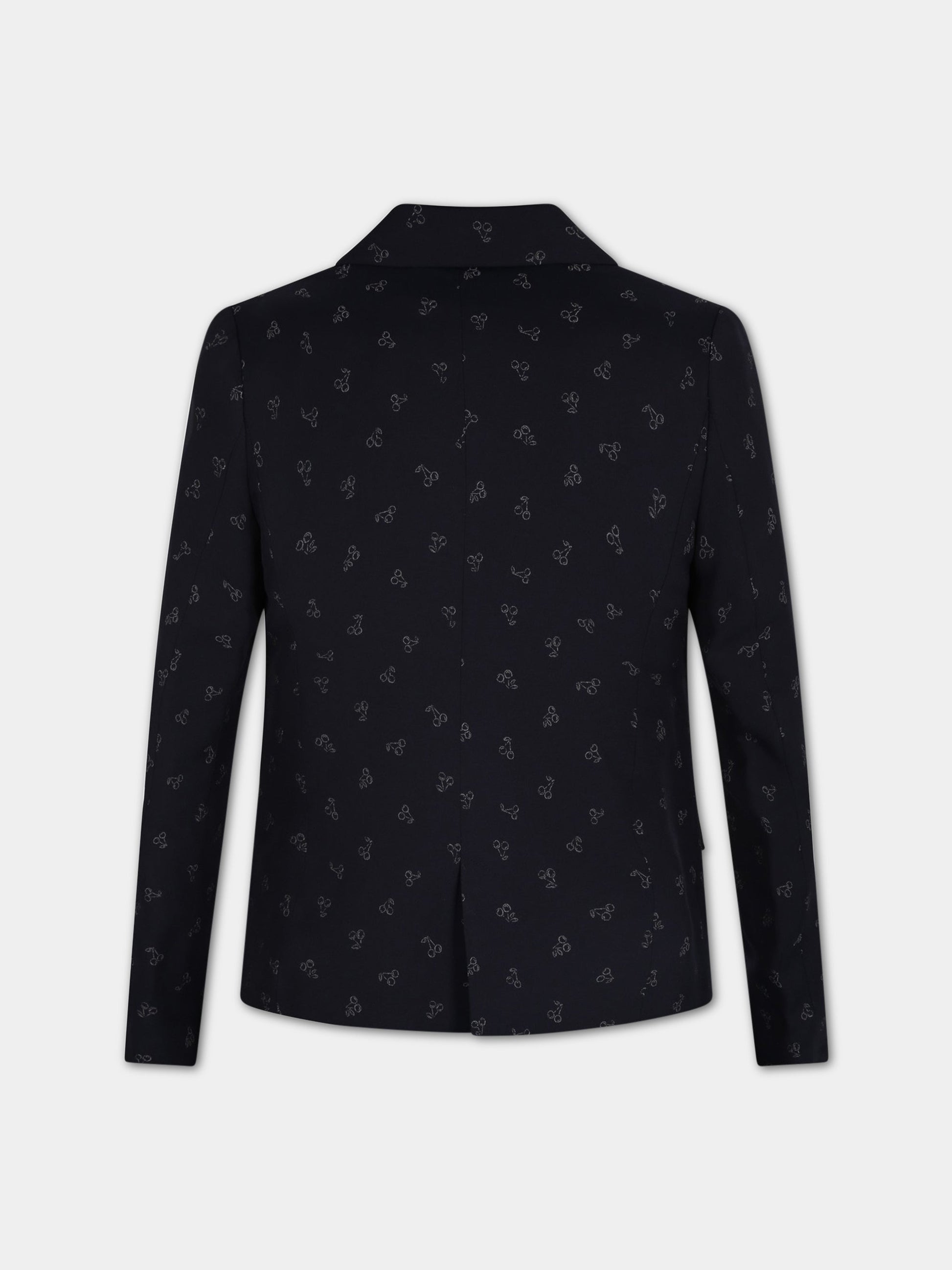 Giacca blu per donna con ciliegie,Bonpoint,H20JANETY 970