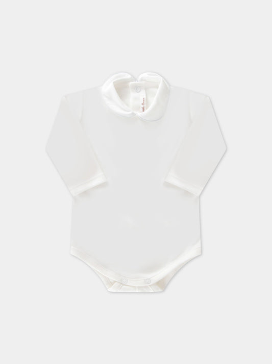 Body avorio per neonato,Little Bear,1029 LATTE/CIELO