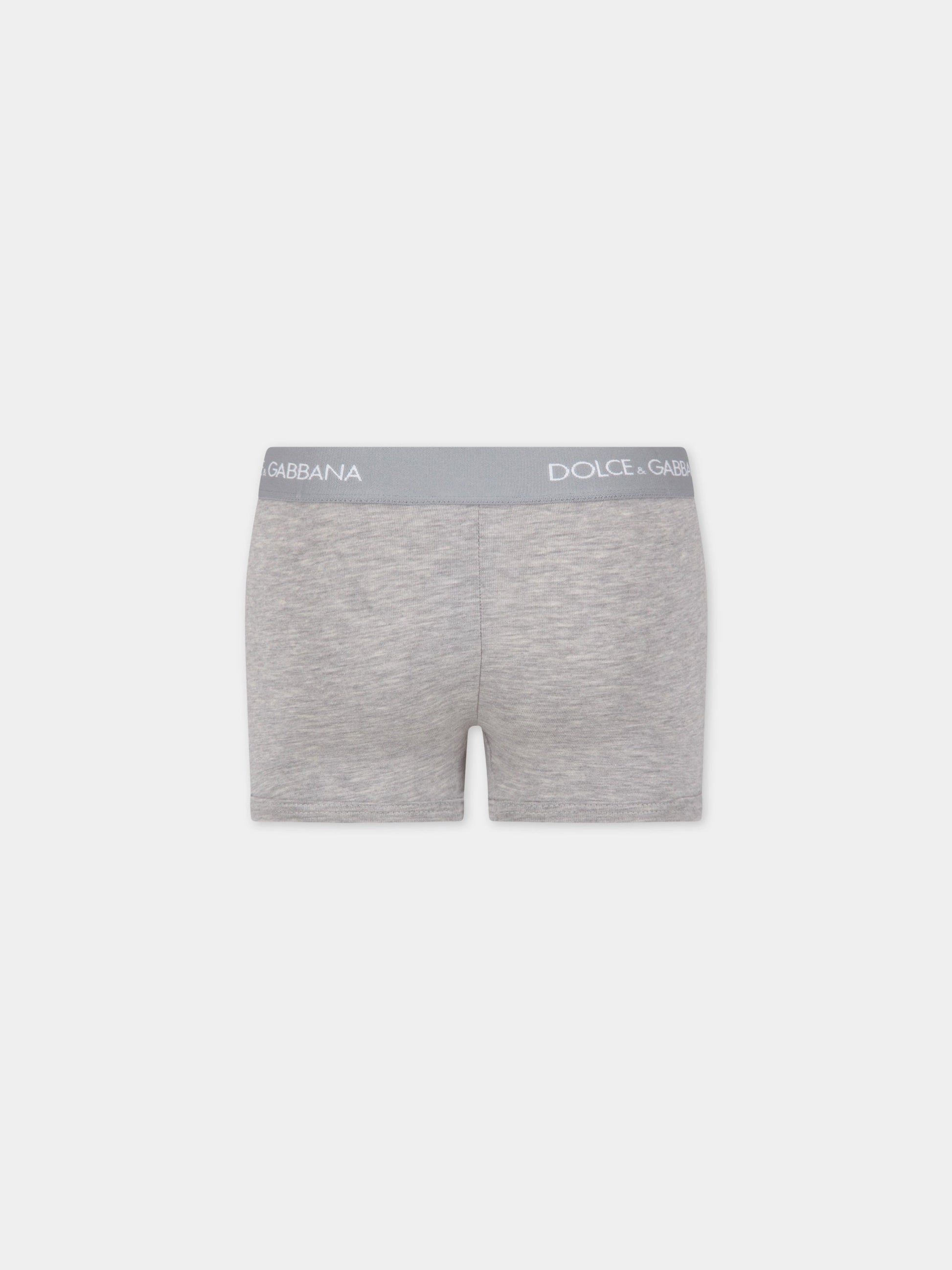 Set grigio per bambino,Dolce & Gabbana Kids,L4J701 G7OCT S8290