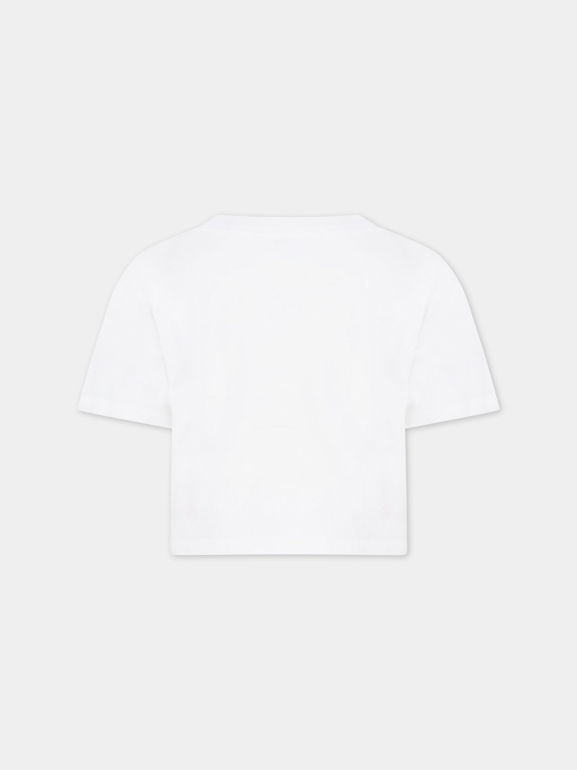 T-shirt bianca per bambina con logo,Levi's Kids,LKE0220 E0220 001