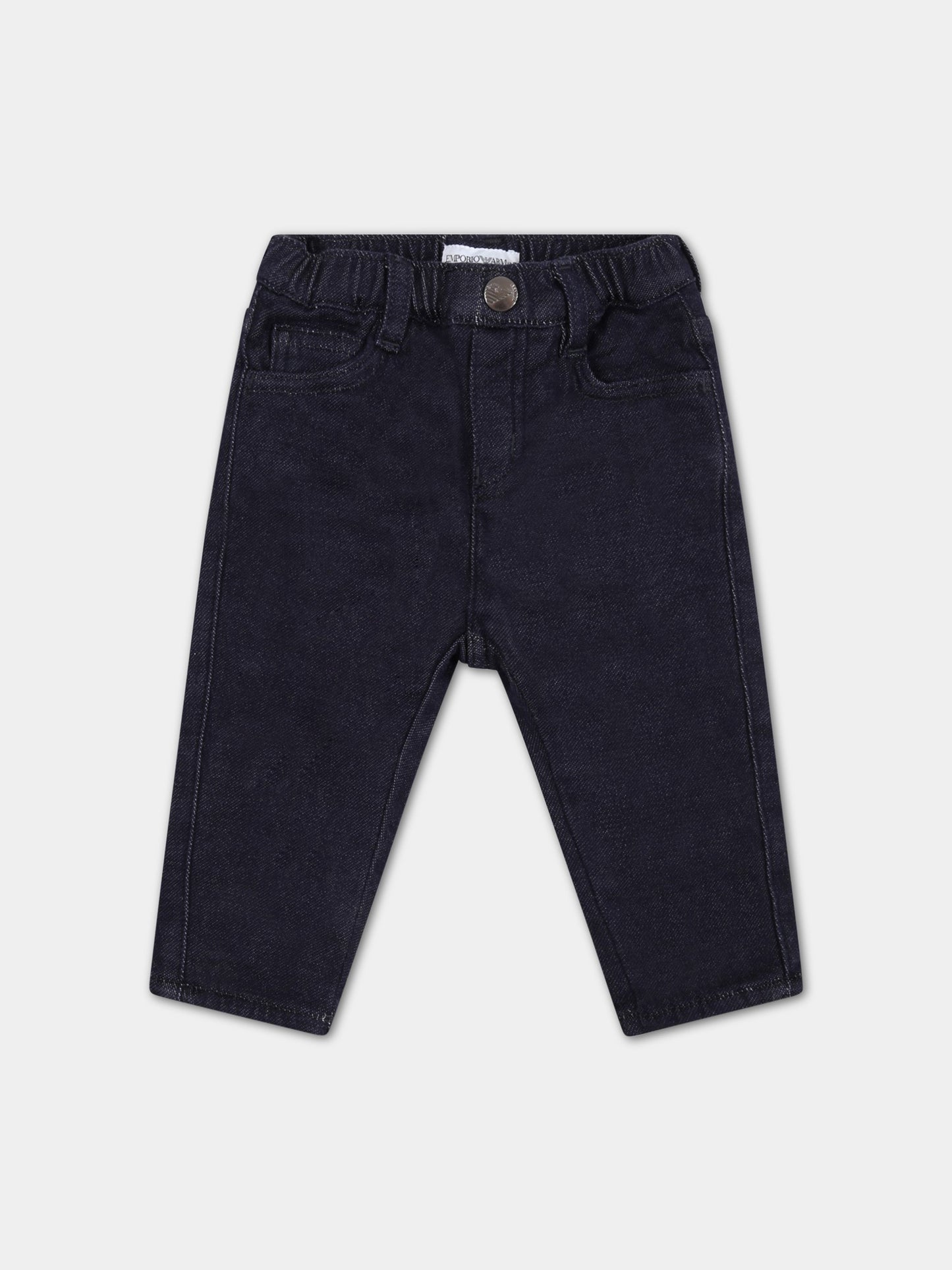 Jeans blu per neonato,Armani Junior,6KHJ09 4D2AZ 0941