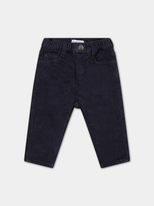 Jeans blu per neonato,Armani Junior,6KHJ09 4D2AZ 0941