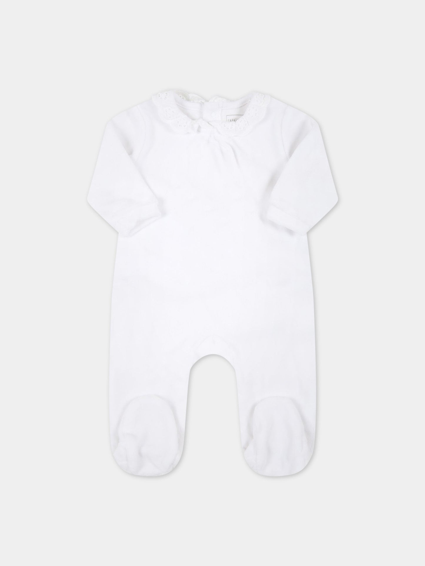 Tutina bianca per neonata,Carrement Beau,Y97166 10B