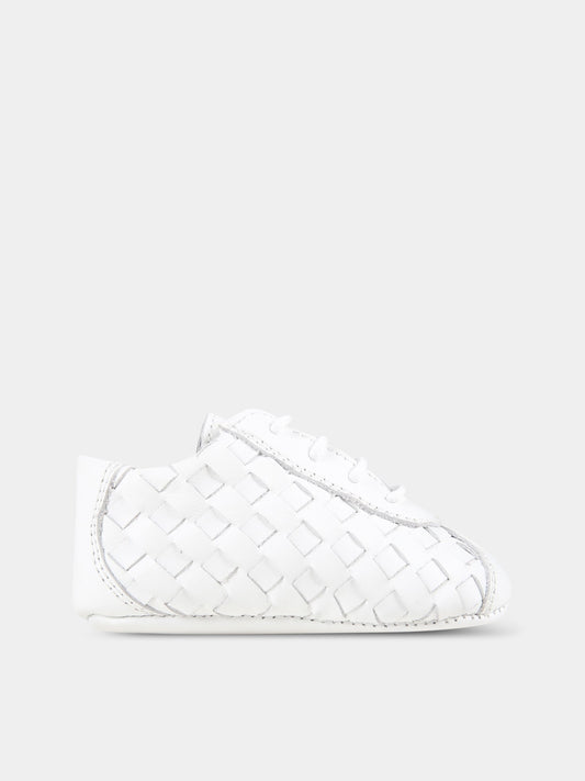 Scarpe bianche da culla per neonati,Gallucci Kids,C00038AM337100