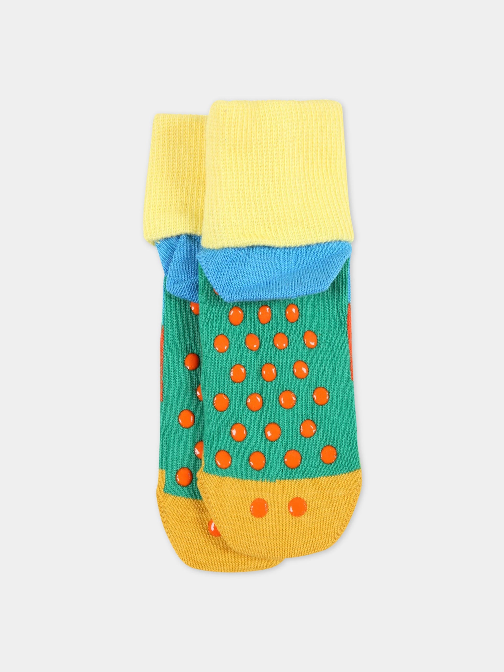 Set multicolor per neonato con mostri,Happy Socks,87421KS000066 KMON19 0200