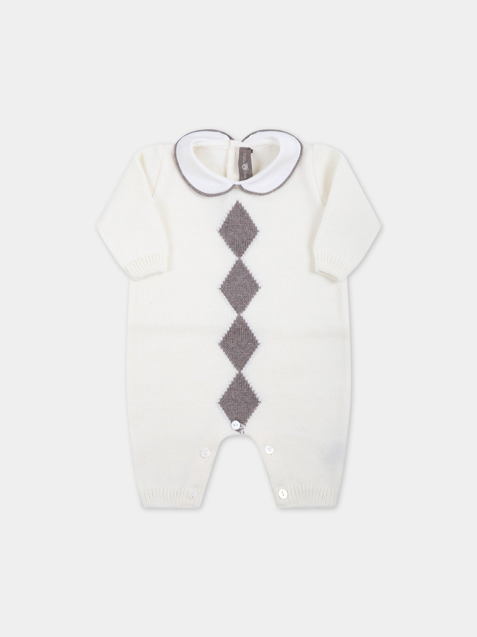 Tutina avorio per neonati,Little Bear,3141 LATTE/TORTORA