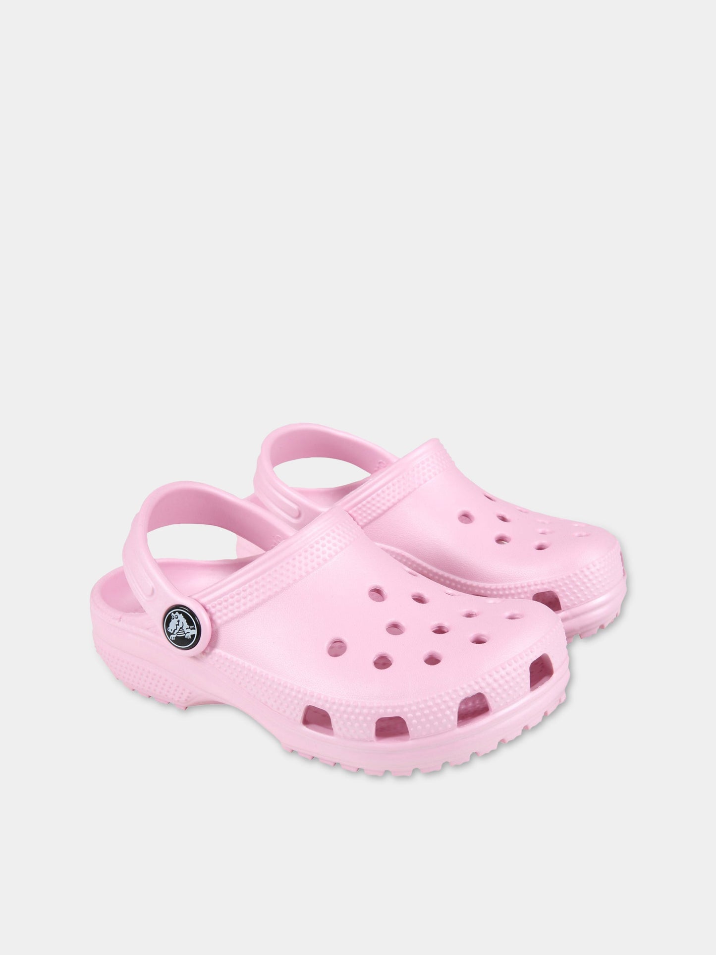 Sabot rosa per bambina con logo,Crocs,204536 BAPK