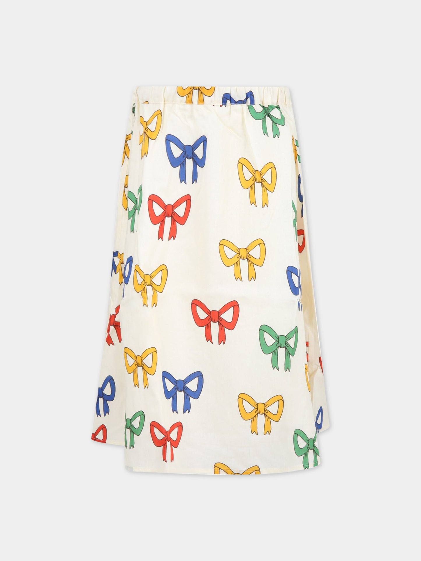 Gonna avorio per bambina con fiocchi,Mini Rodini,2163016011