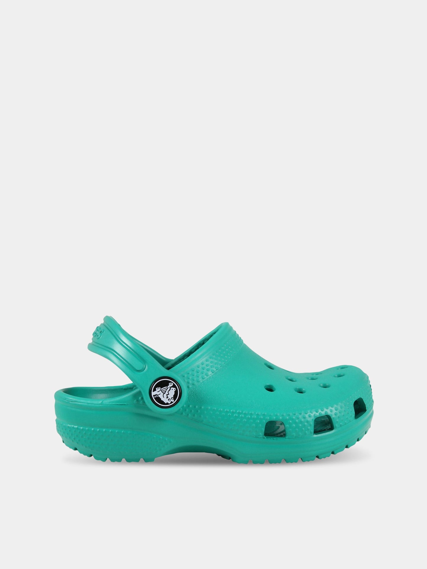 Sabot verdi per bambini con logo,Crocs,204536 DEGR