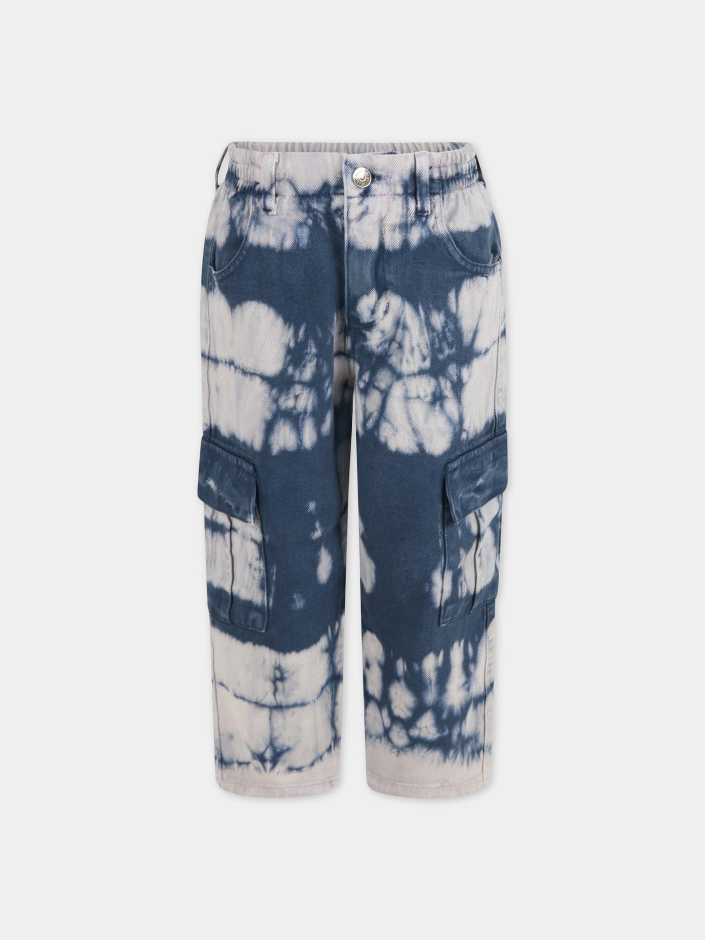 Pantalone ''Vincent'' multicolor per bambini,The New Society,W21-K/WV026 TIEDYE