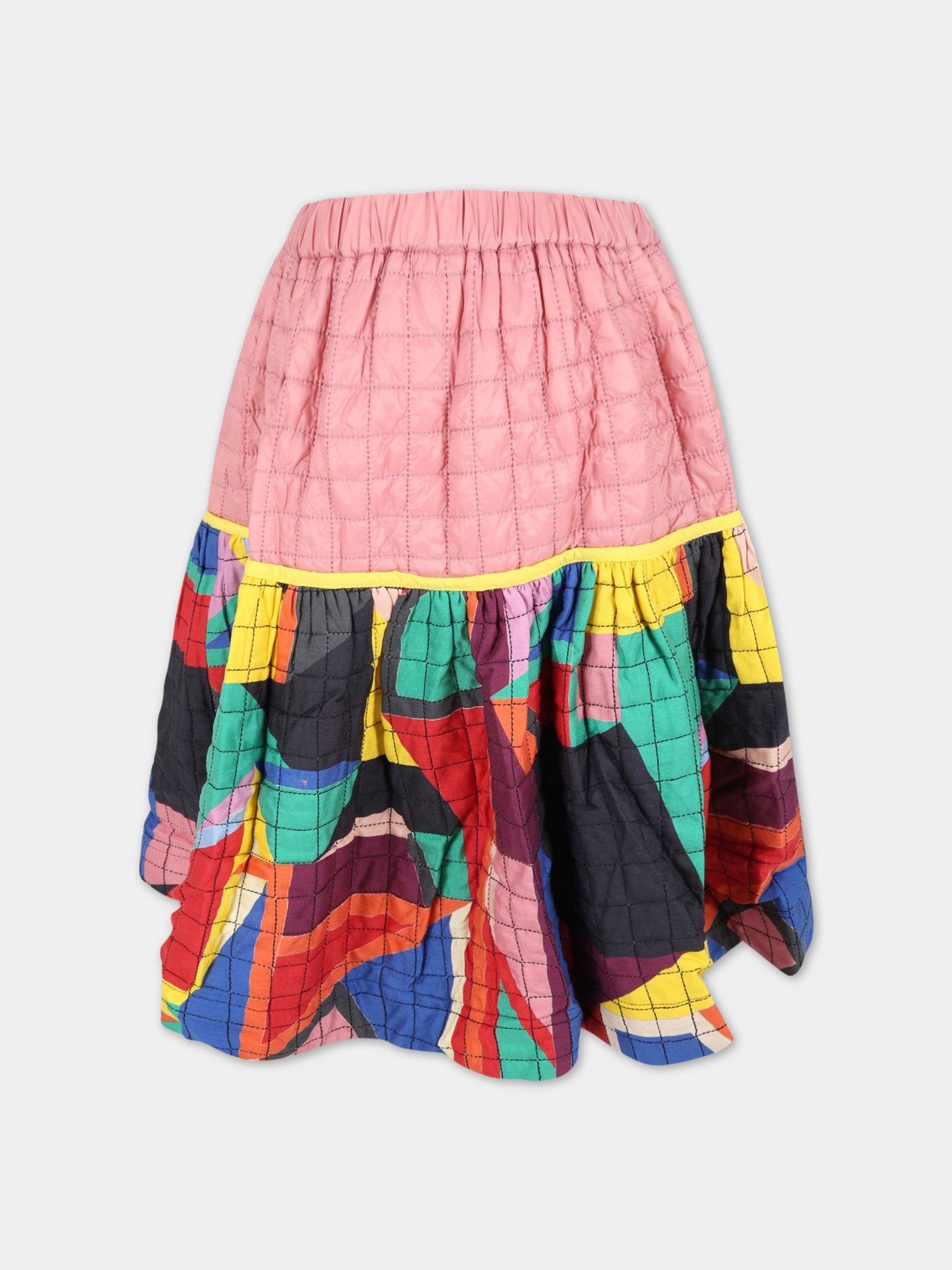 Gonna multicolor per bambina,Tia Cibani,FW21 KG SK78S WO30