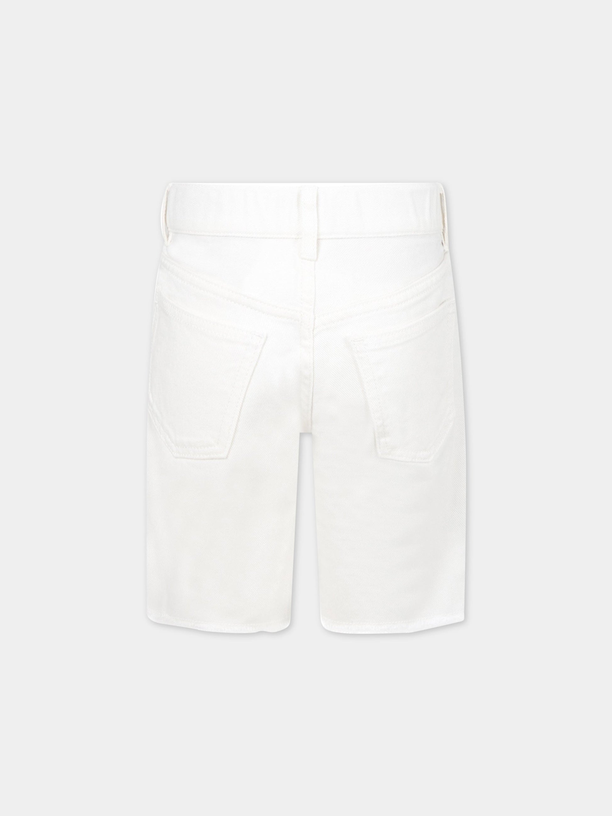 Short bianco per bambino,Mm6 Maison Margiela,M60099 MM046 M6101