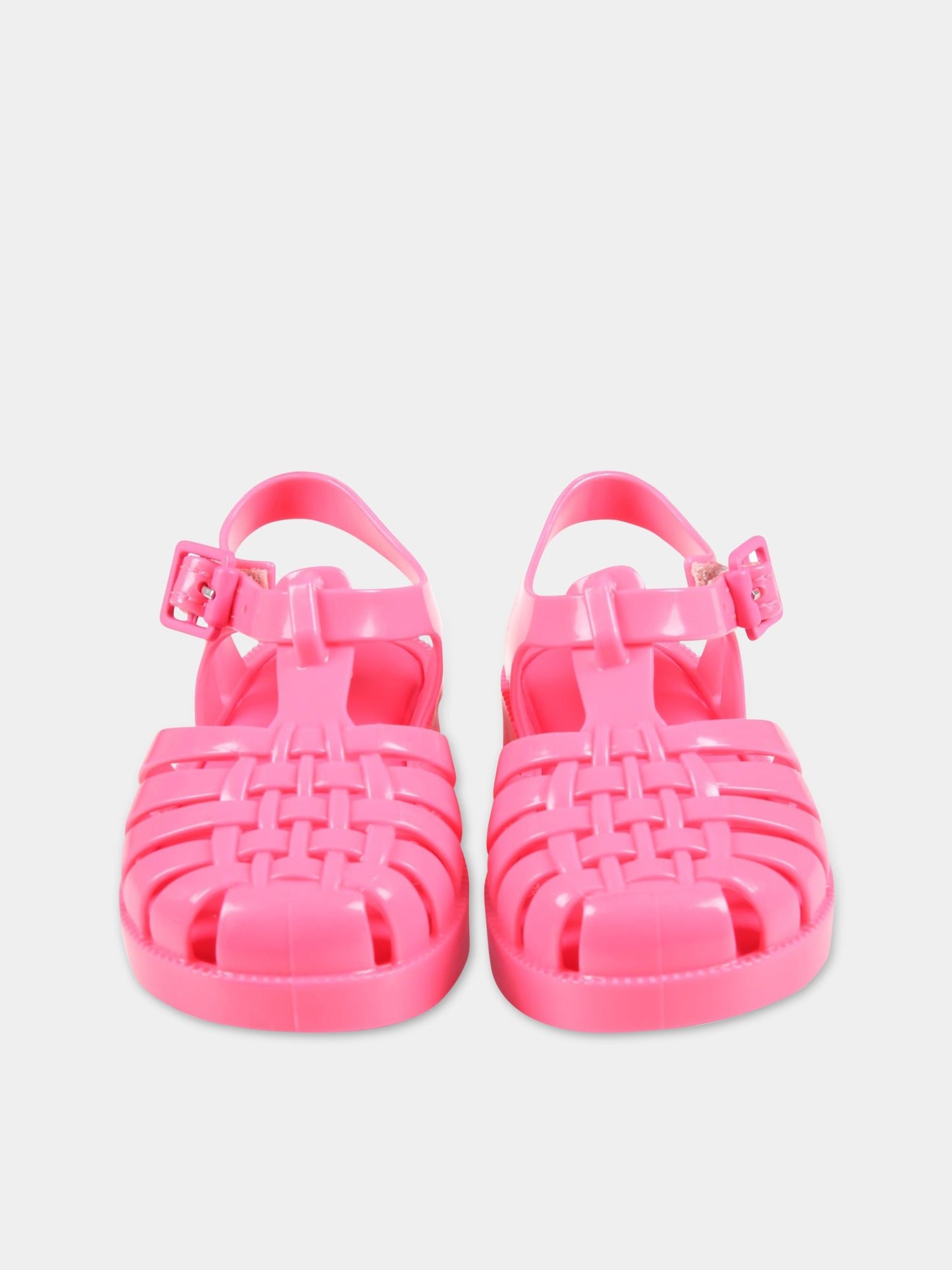 Sandali rosa fluo per bambina,Mini Melissa,32410 06710