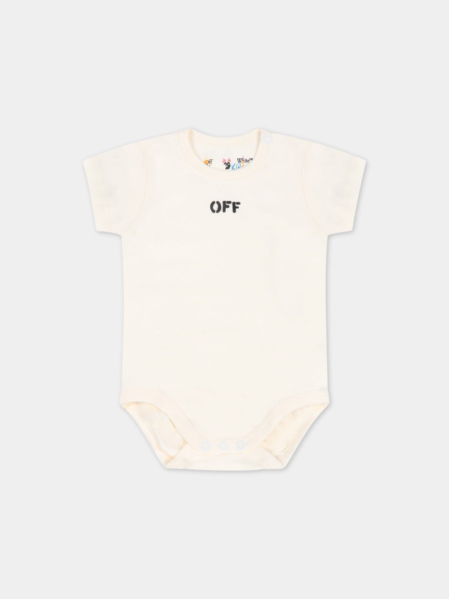 Set multicolor per neonata con logo,Off White,OGDD001S22JER001 8484