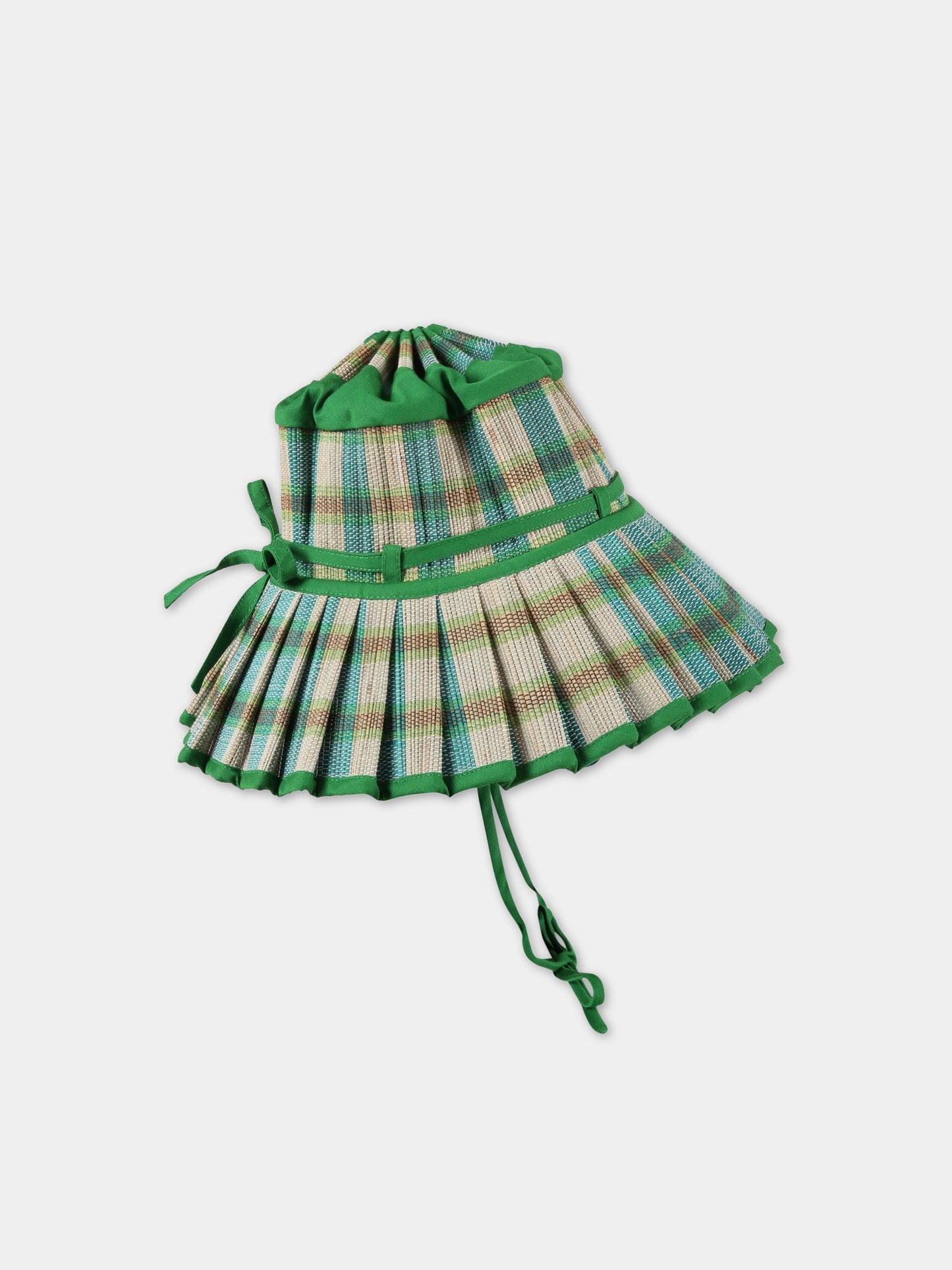 Cappello verde Capri per bambina con fiocco,Lorna Murray,DARWIN SPRITE