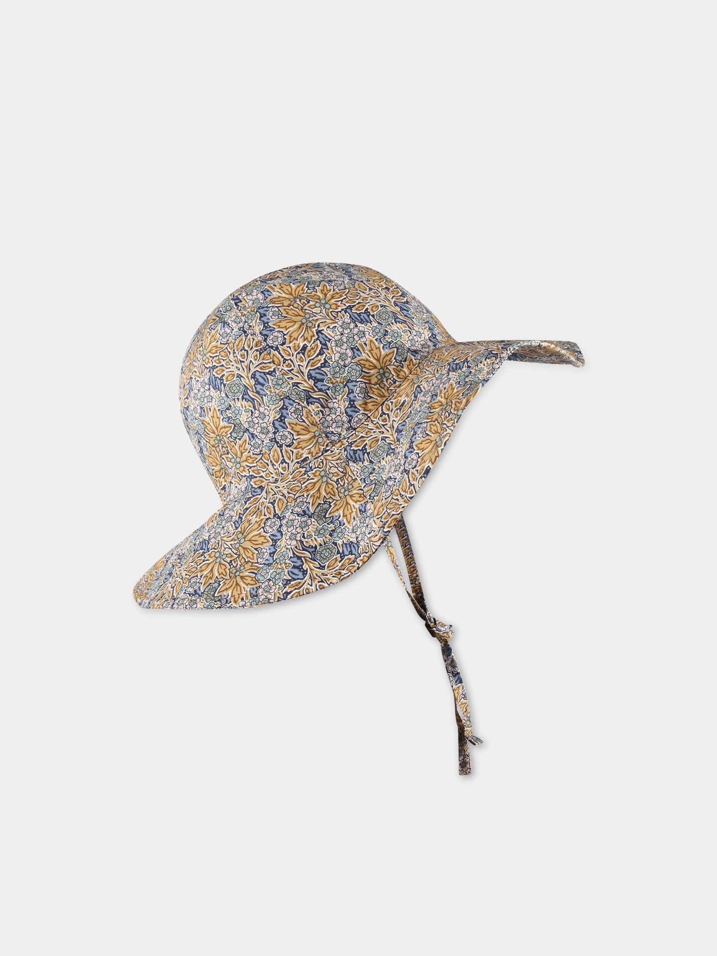 Cloche multicolor per bambina con fiori,The New Society,S22-AC/03-AUBREY