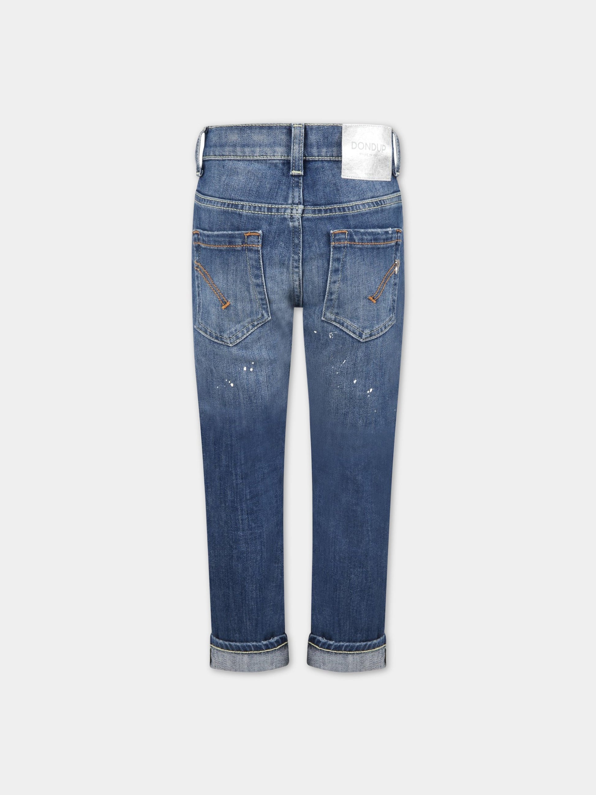 Jeans ''Surie'' celeste per bambina,Dondup Kids,DFPA109 0165 YD027 4020