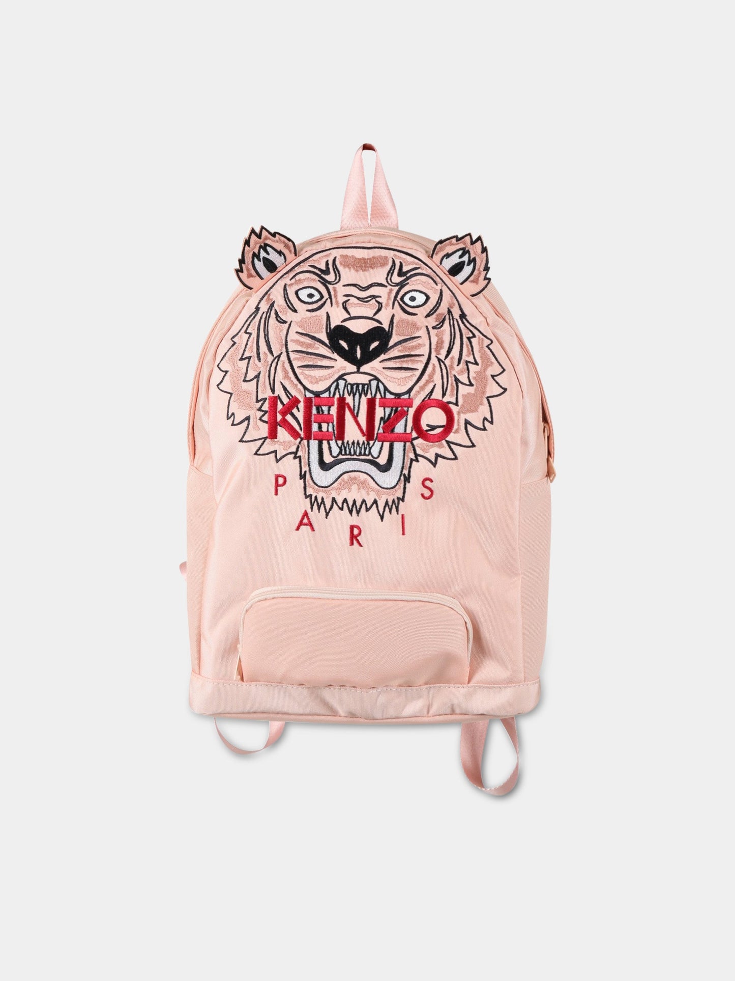 Zaino rosa per bambina con tigre,Kenzo Kids,K50009 471