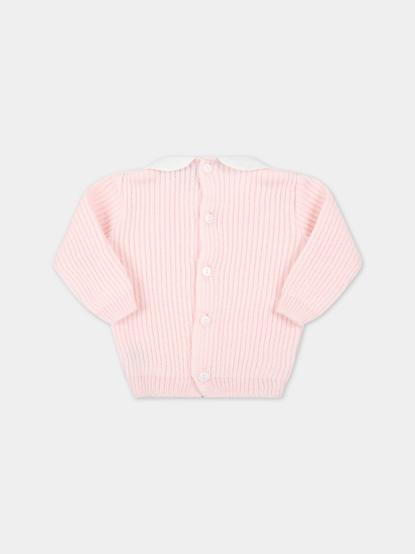 Maglione rosa per neonata,Little Bear,5007 CIPRIA