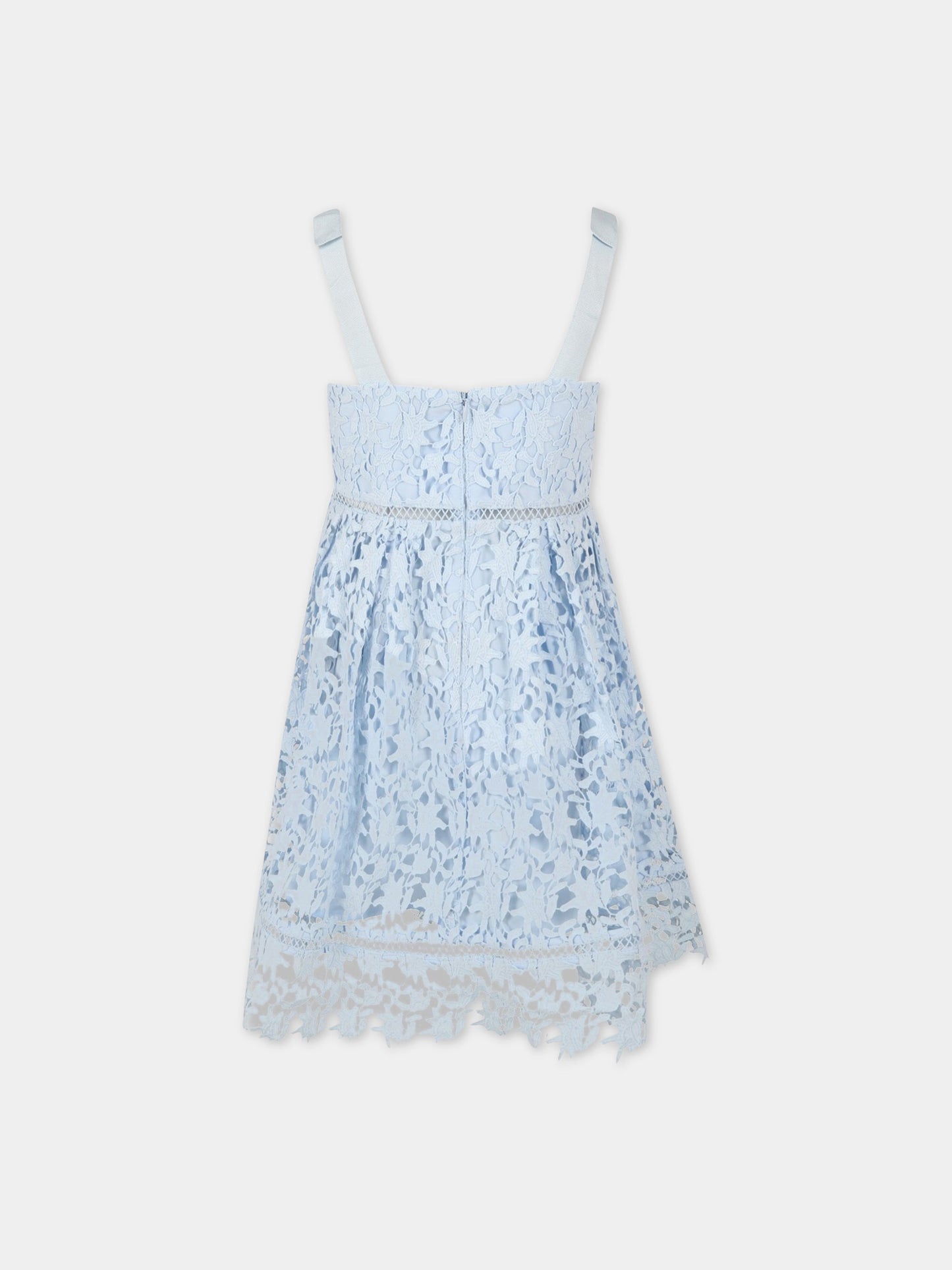 Vestito celeste per bambina,Self-portrait,PF22 726