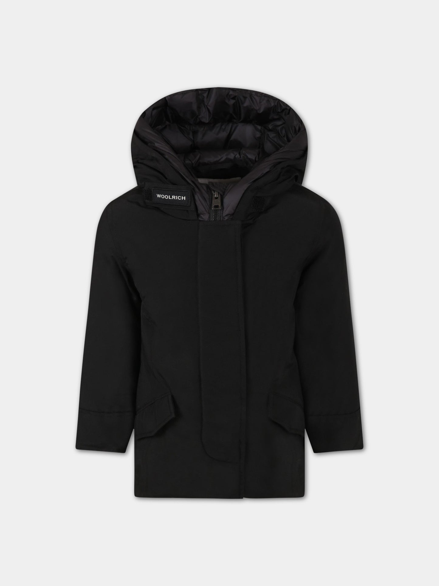 Piumino ''Arctic parka'' nero per bambina,Woolrich Kids,CFWKOU0223FRUT0641-A BLK