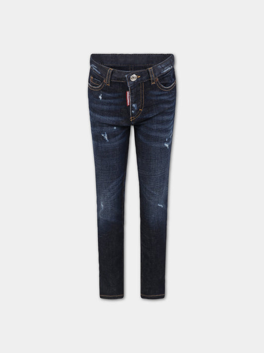 Jeans blu per bambina,Dsquared2,DQ01DX D0A05 D2P101F DQ01