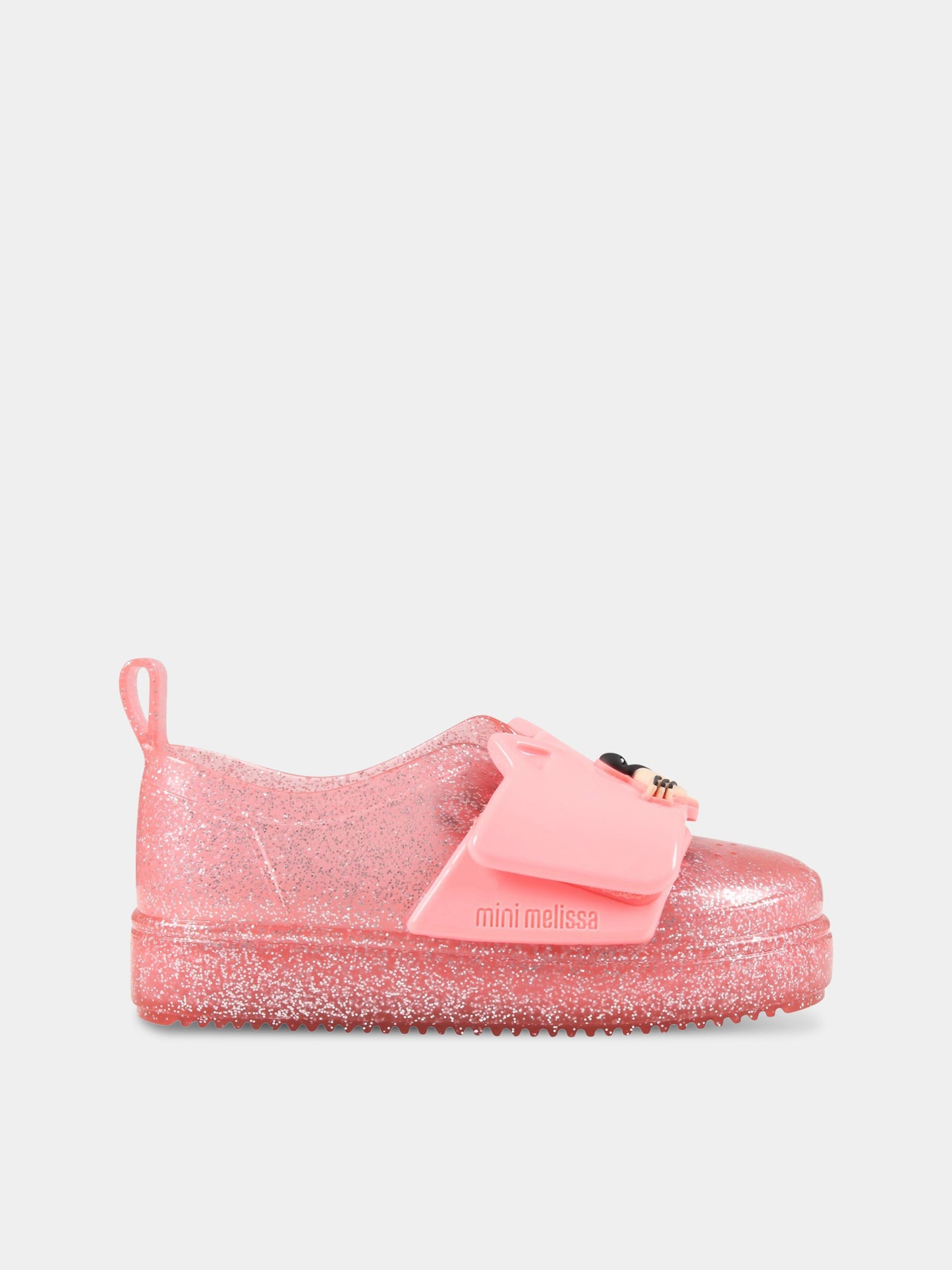 Sneakers rosa per bambina con animale,Mini Melissa,33687 AF299 06411