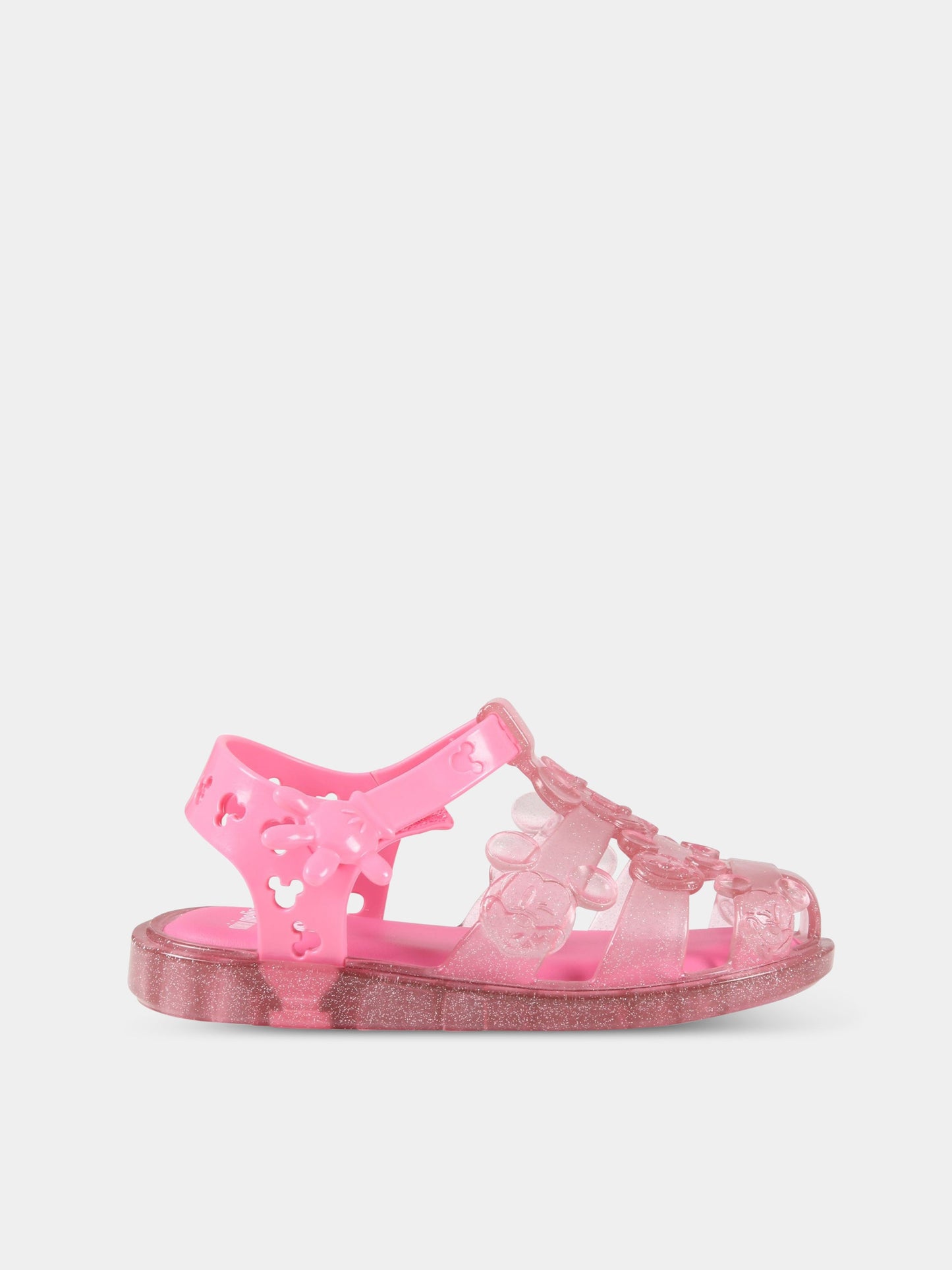 Sandali rosa per bambina,Mini Melissa,33595 AC978 06411