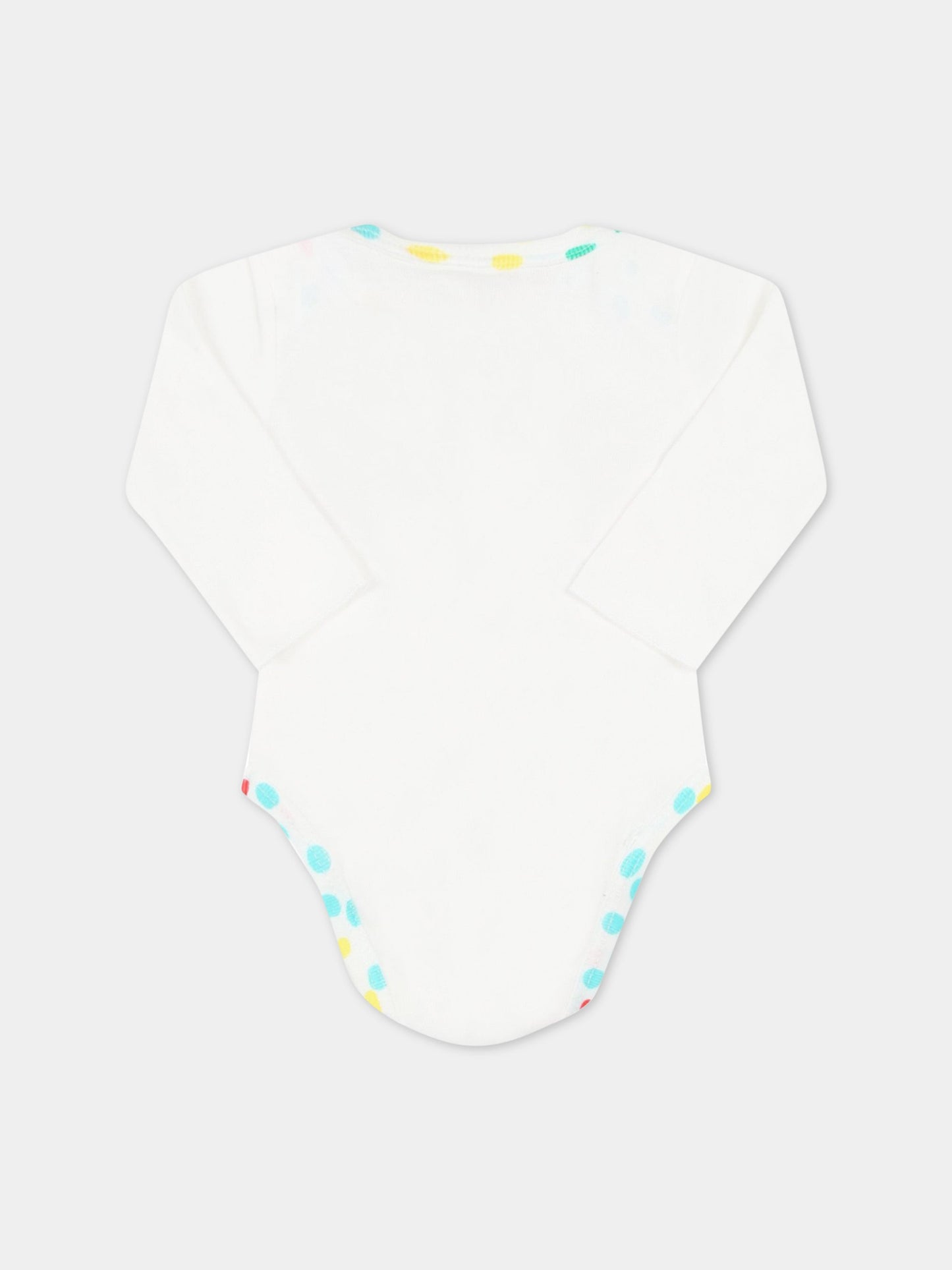 Set bianco per neonata con funghi,Stella Mccartney Kids,8RB020 Z0679 101MC