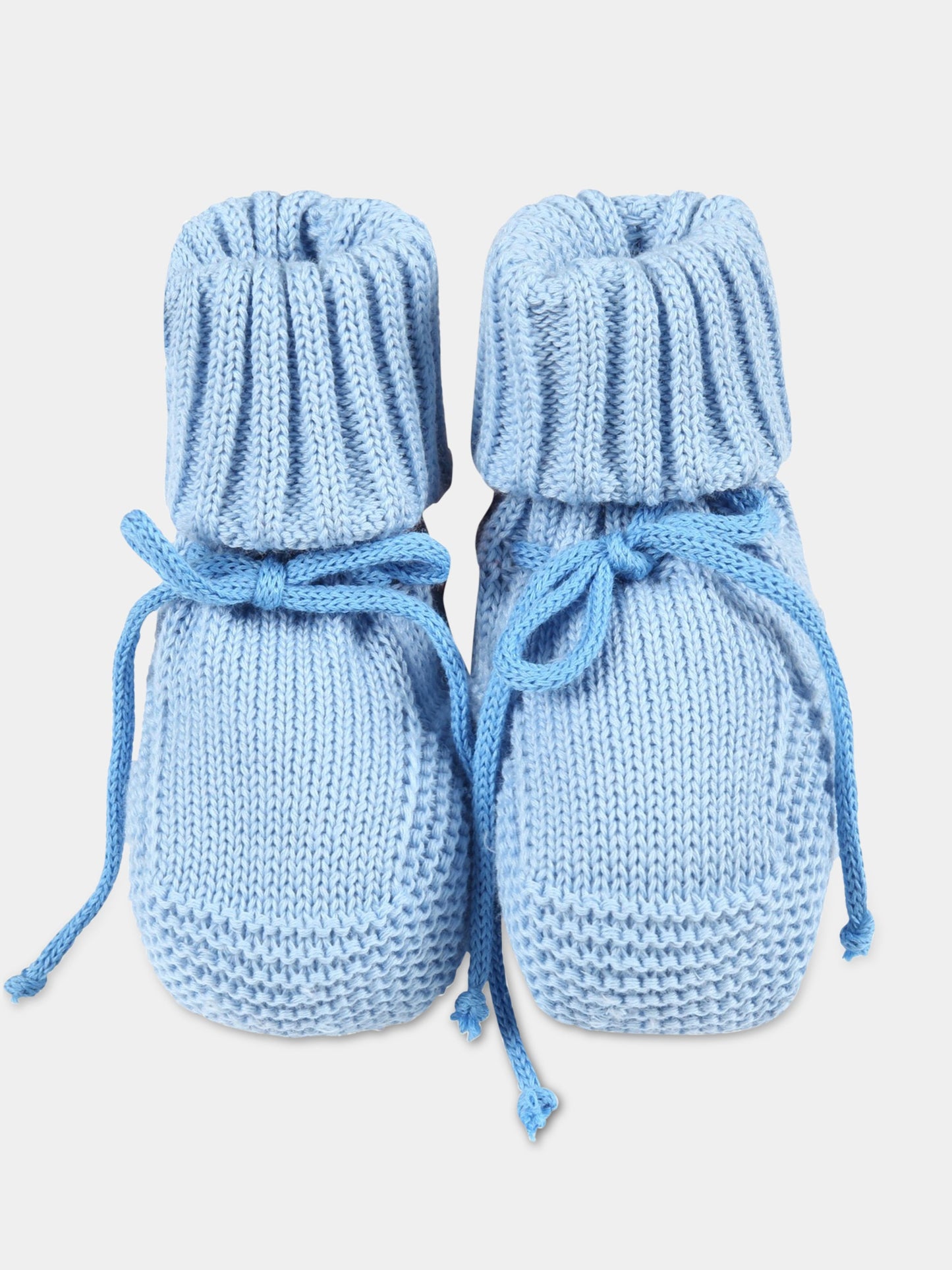 Babbucce azzurre per neonati,Scaldacuore X Coccolebimbi,NU15 CIELO