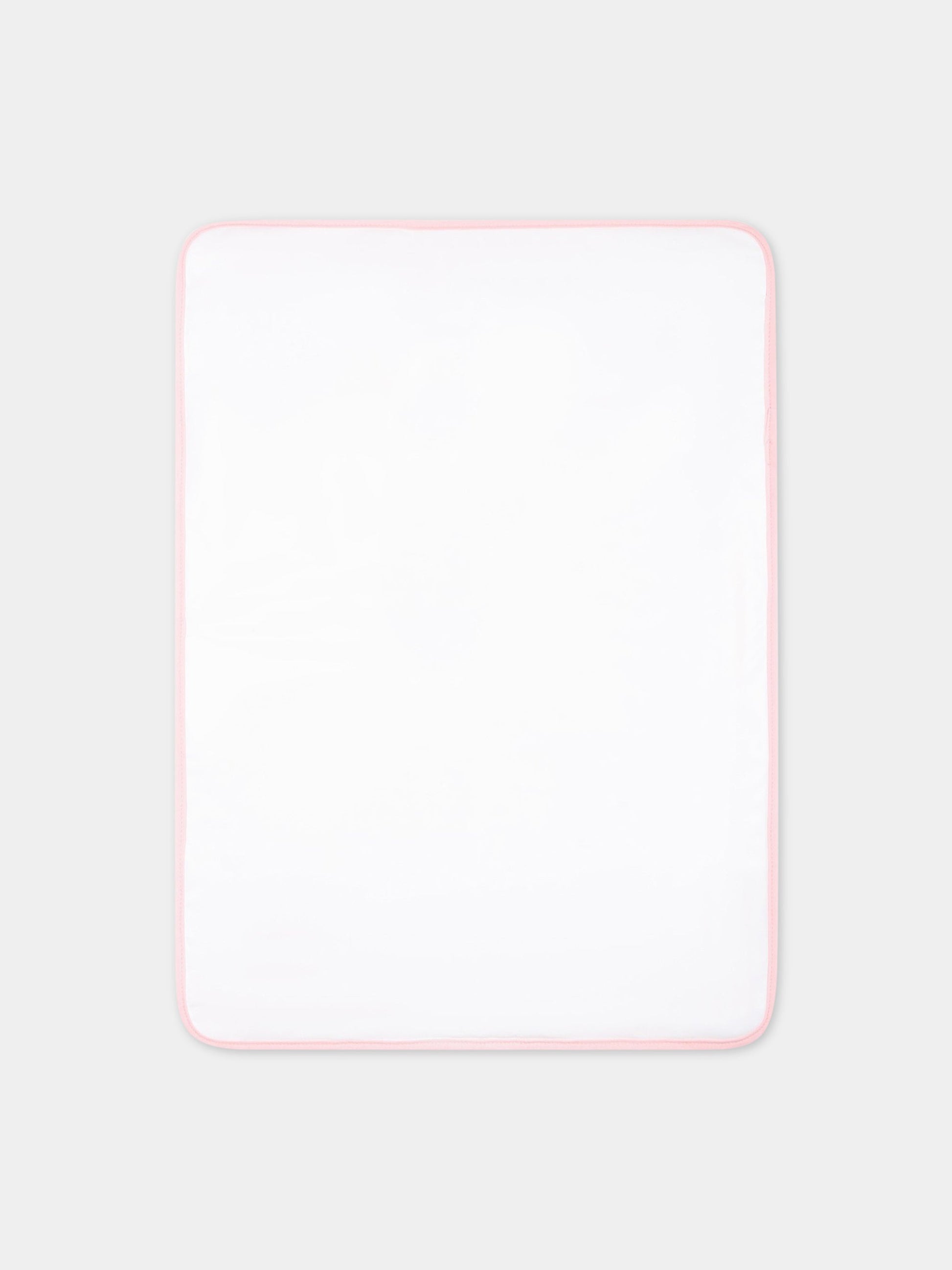 Borsa-mamma rosa per neonata con Teddy Bear,Moschino Kids,MRX03A LDA25 50209